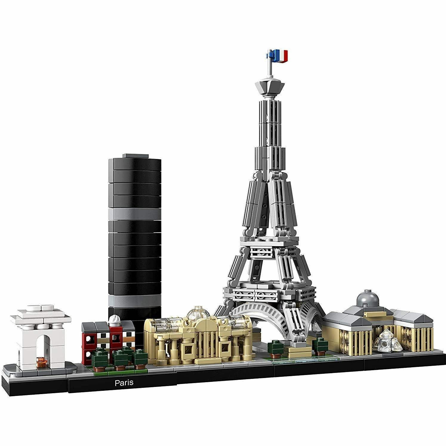 LEGO Architecture Skyline Collection 21044 Paris Skyline Building Kit with Eiffel Tower Model and Other Paris City (649 Pieces) - BumbleToys - 18+, Architecture, Boys, Friends, LEGO, OXE, Pre-Order