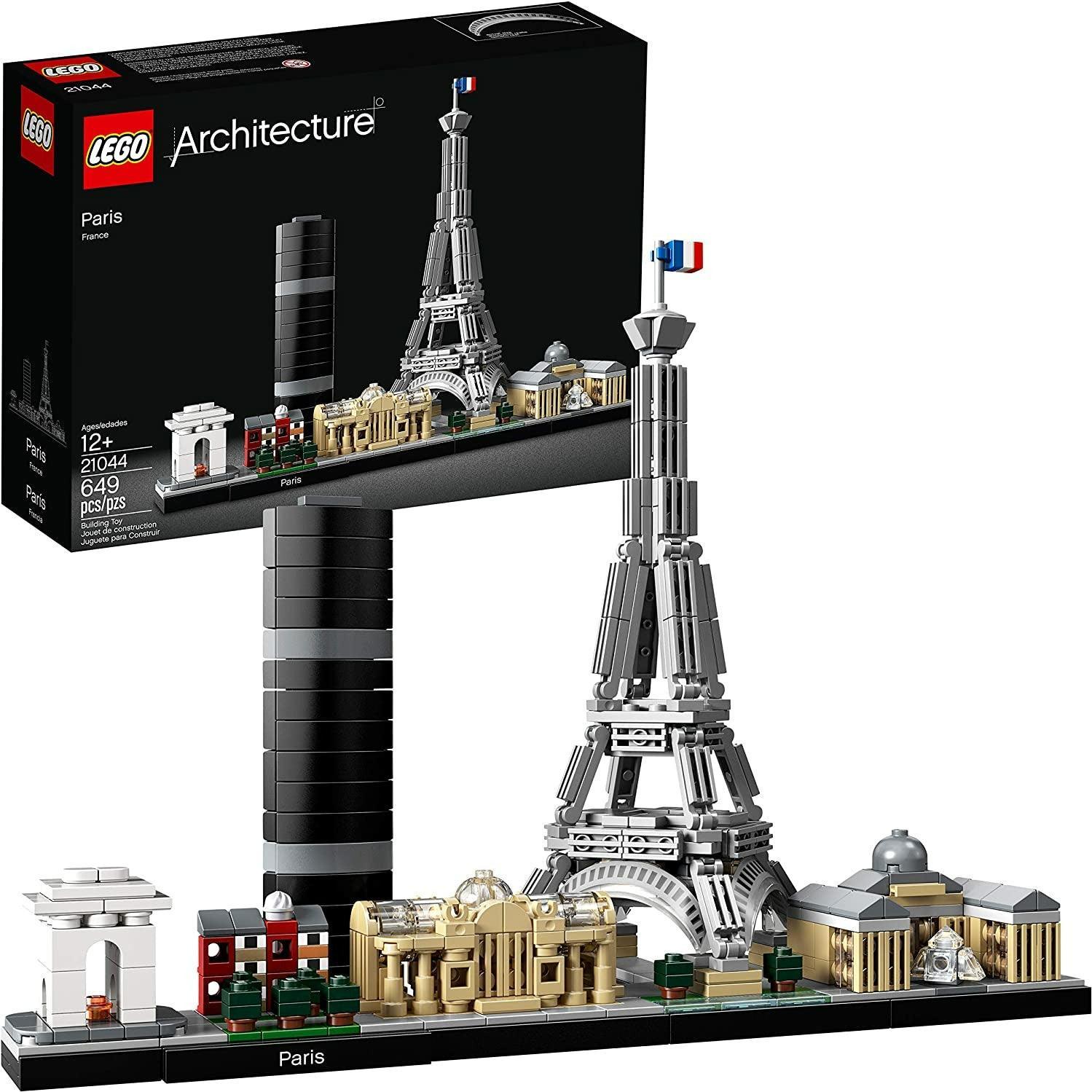 LEGO Architecture Skyline Collection 21044 Paris Skyline Building Kit with Eiffel Tower Model and Other Paris City (649 Pieces) - BumbleToys - 18+, Architecture, Boys, Friends, LEGO, OXE, Pre-Order