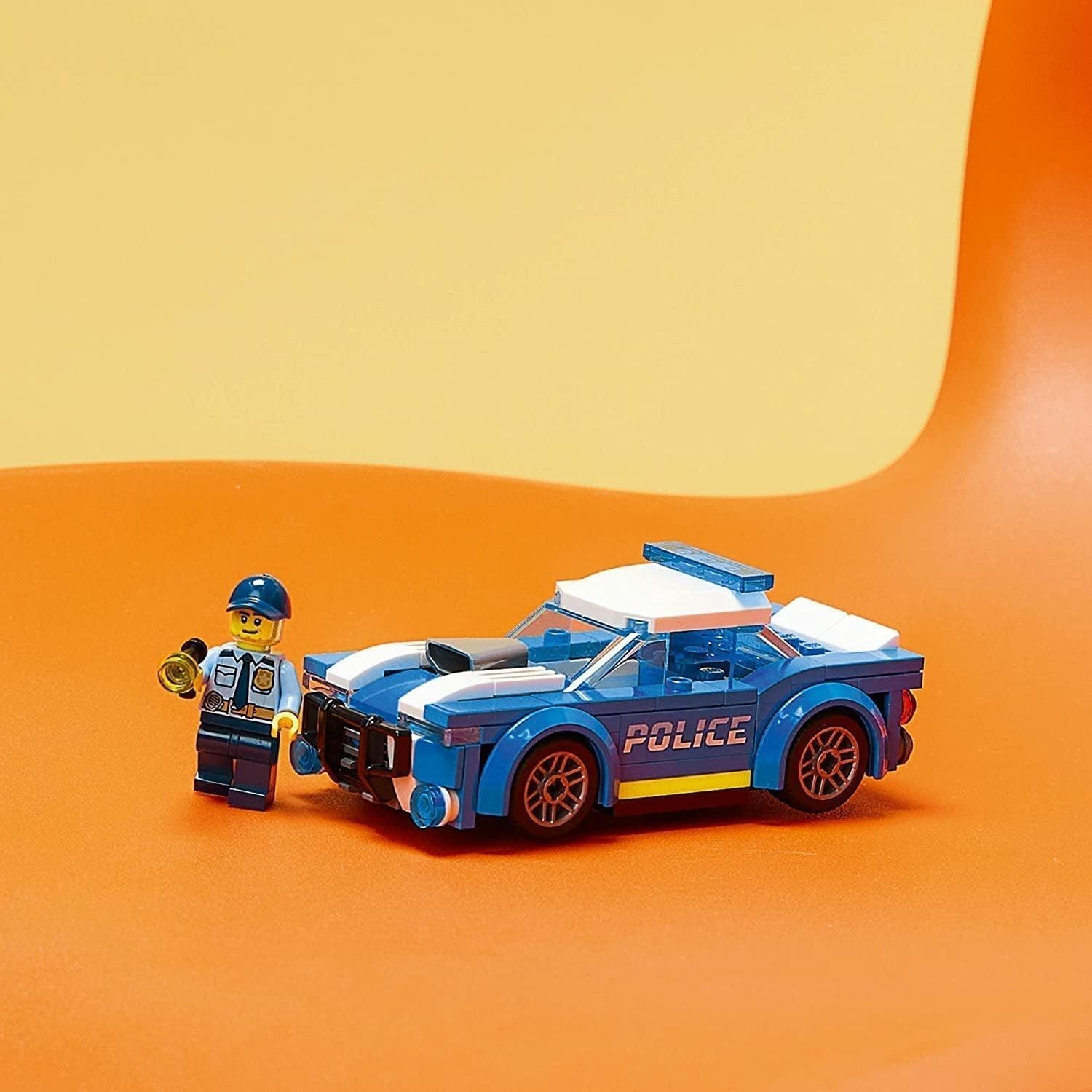 LEGO City Police Car 60312 Building Kit Includes a Police Officer Minifigure with a Toy Flashlight and a Police Cap (94 Pieces) - BumbleToys - 4+ Years, 5-7 Years, 6+ Years, Boys, Cars, City, EXO, LEGO, Pre-Order