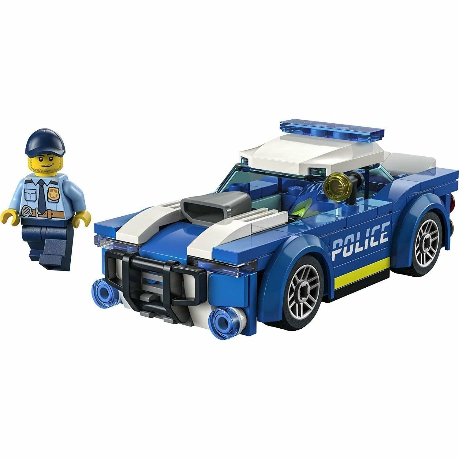 LEGO City Police Car 60312 Building Kit Includes a Police Officer Minifigure with a Toy Flashlight and a Police Cap (94 Pieces) - BumbleToys - 4+ Years, 5-7 Years, 6+ Years, Boys, Cars, City, EXO, LEGO, Pre-Order