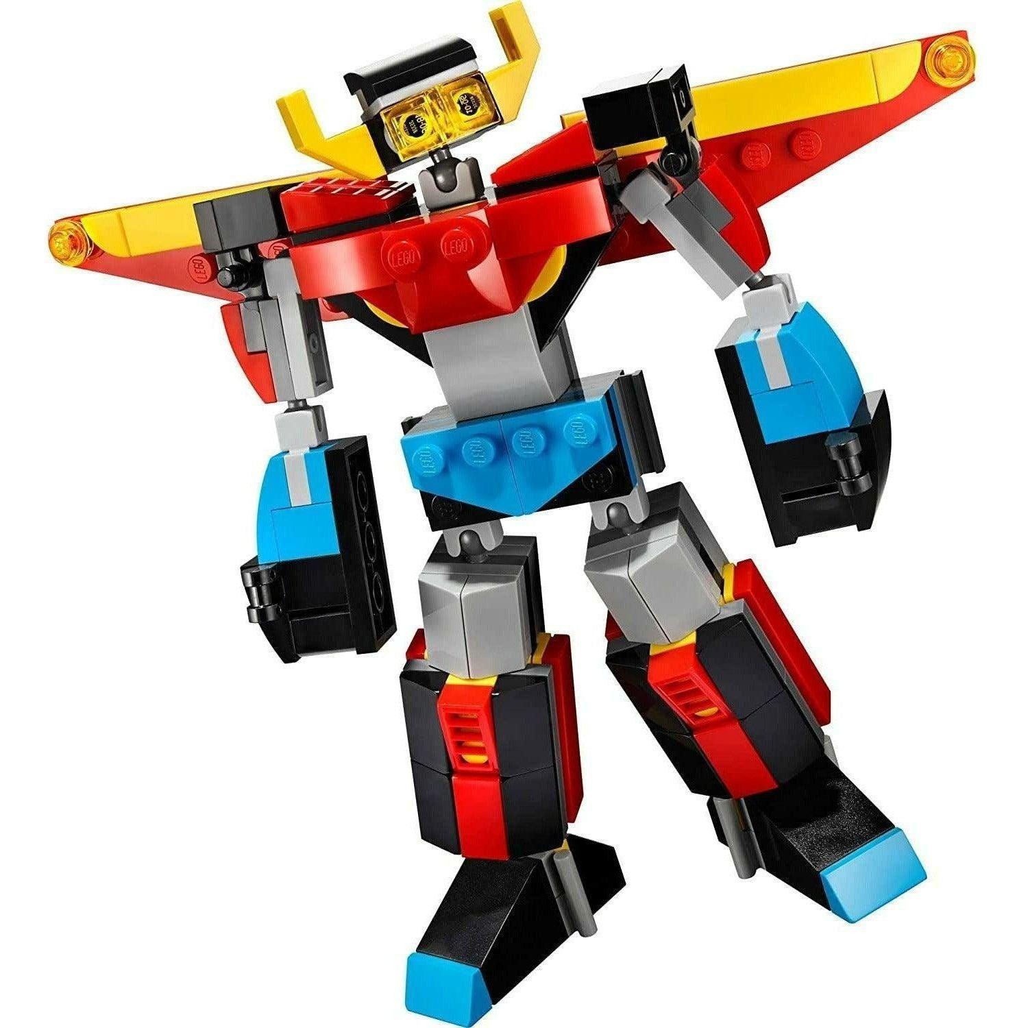 LEGO Creator 3in1 Super Robot 31124 Building Kit Featuring a Robot Toy, a Jet Airplane and a Dragon Model 159 Pieces - BumbleToys - 8+ Years, 8-13 Years, Boys, Creator, Creator 3In1, LEGO, OXE, Pre-Order