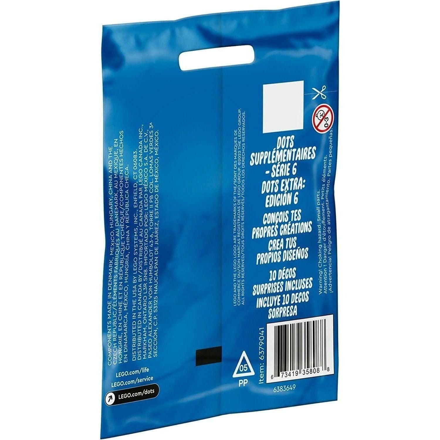 LEGO DOTS 41946 Extra DOTS - Series 6 Craft Decoration Kit 118 Pieces - BumbleToys - 6+ Years, 8-13 Years, Dots, LEGO, OXE