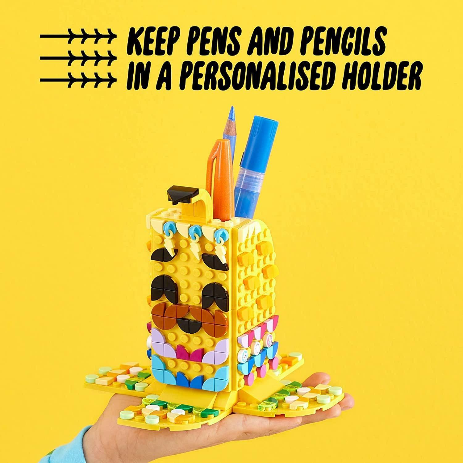 LEGO DOTS Cute Banana – Pen Holder 41948 DIY Craft Kit 438 Pieces) - BumbleToys - 6+ Years, Boys, Dots, Girls, LEGO, OXE, Pre-Order
