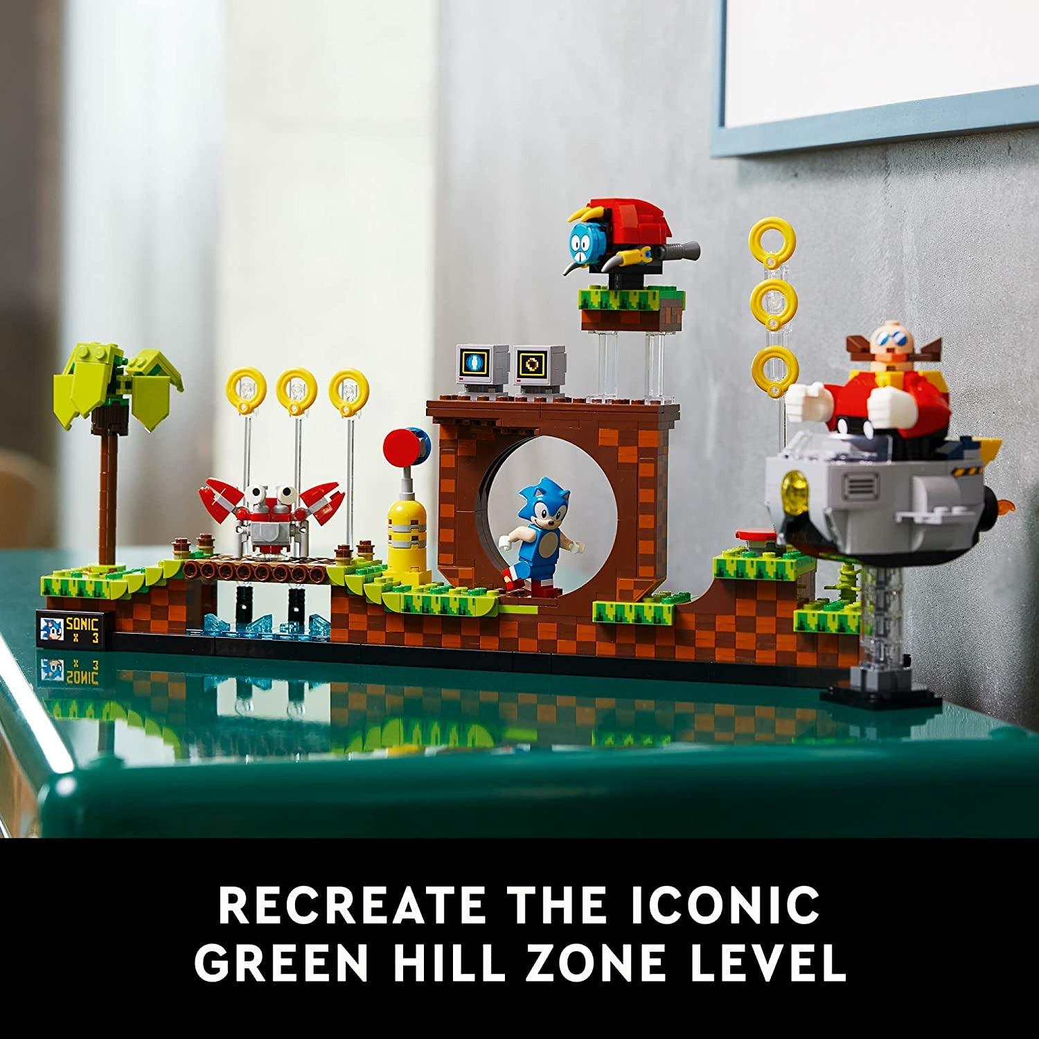LEGO 21331 Ideas Sonic The Hedgehog – Green Hill Zone Millennial Sonic The Hedgehog 1,125 Pieces - BumbleToys - 14 Years & Up, 18+, Boys, Girls, Ideas, LEGO, OXE, Pre-Order, Sonic