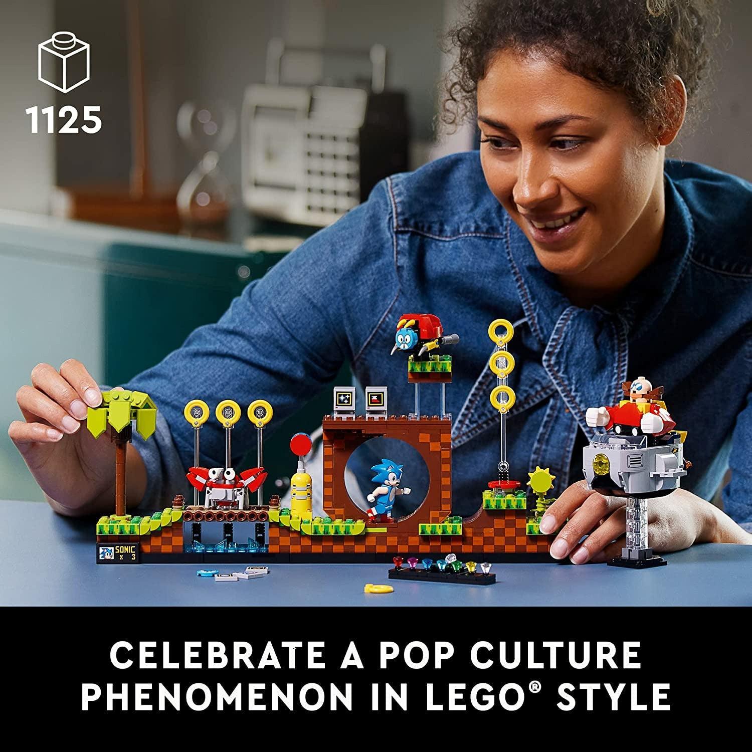 LEGO 21331 Ideas Sonic The Hedgehog – Green Hill Zone Millennial Sonic The Hedgehog 1,125 Pieces - BumbleToys - 14 Years & Up, 18+, Boys, Girls, Ideas, LEGO, OXE, Pre-Order, Sonic