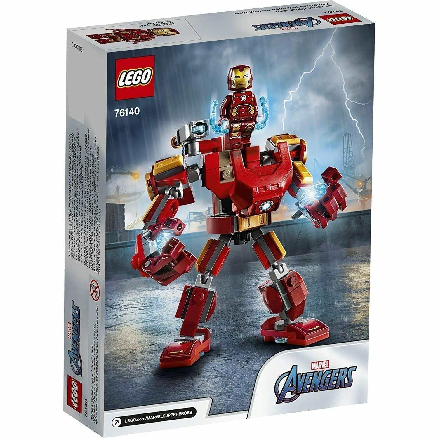 LEGO Marvel Avengers Iron Man Mech 76140 Kids’ Superhero Mech Figure, Building Toy with Iron Man Mech and Minifigure (148 Pieces) - BumbleToys - 6+ Years, Action Figures, Avengers, Boys, Figures, Iron man, LEGO, Marvel, OXE, Pre-Order