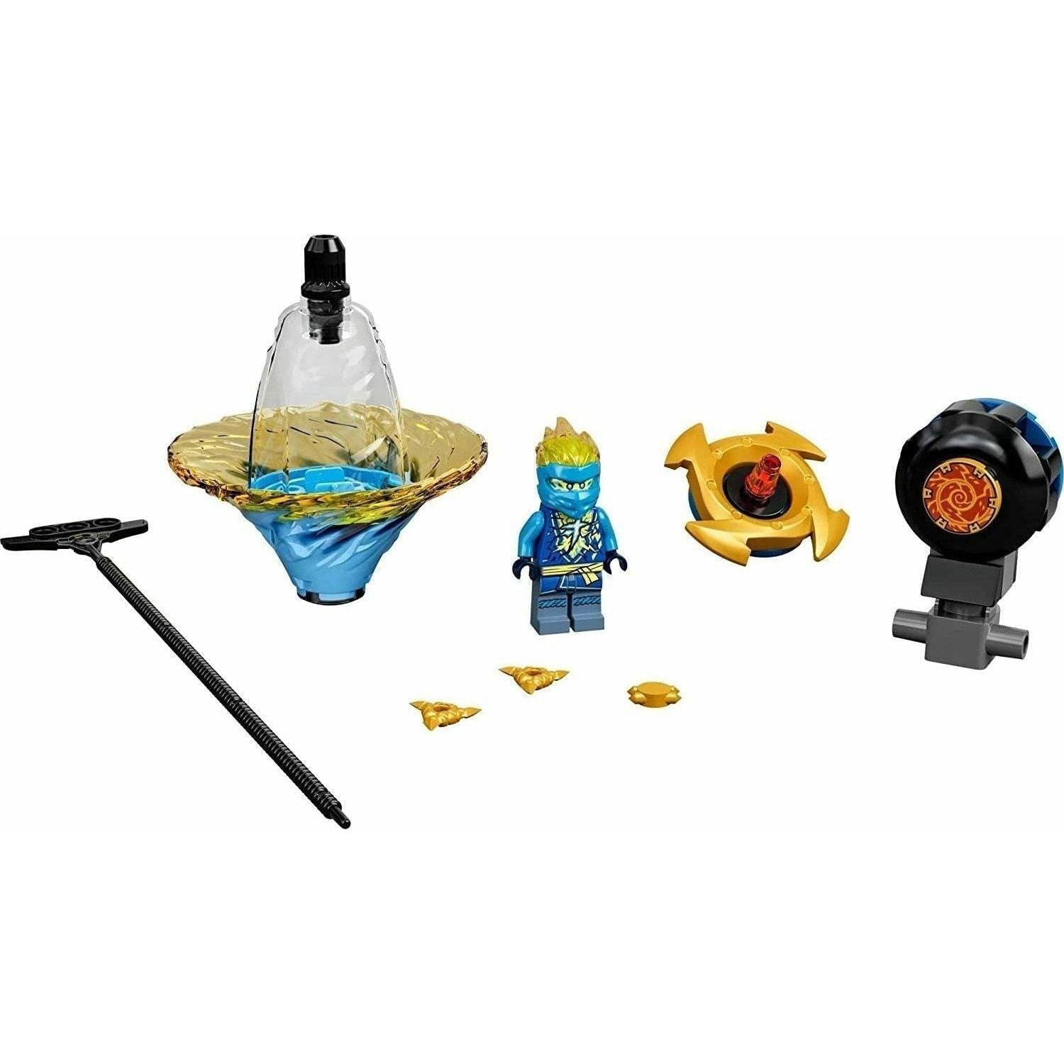 LEGO Ninjago 70690 Jay’s Spinjitzu Ninja Training Spinning Toy (25 Pieces) - BumbleToys - 5-7 Years, 8+ Years, Boys, LEGO, Ninjago, OXE