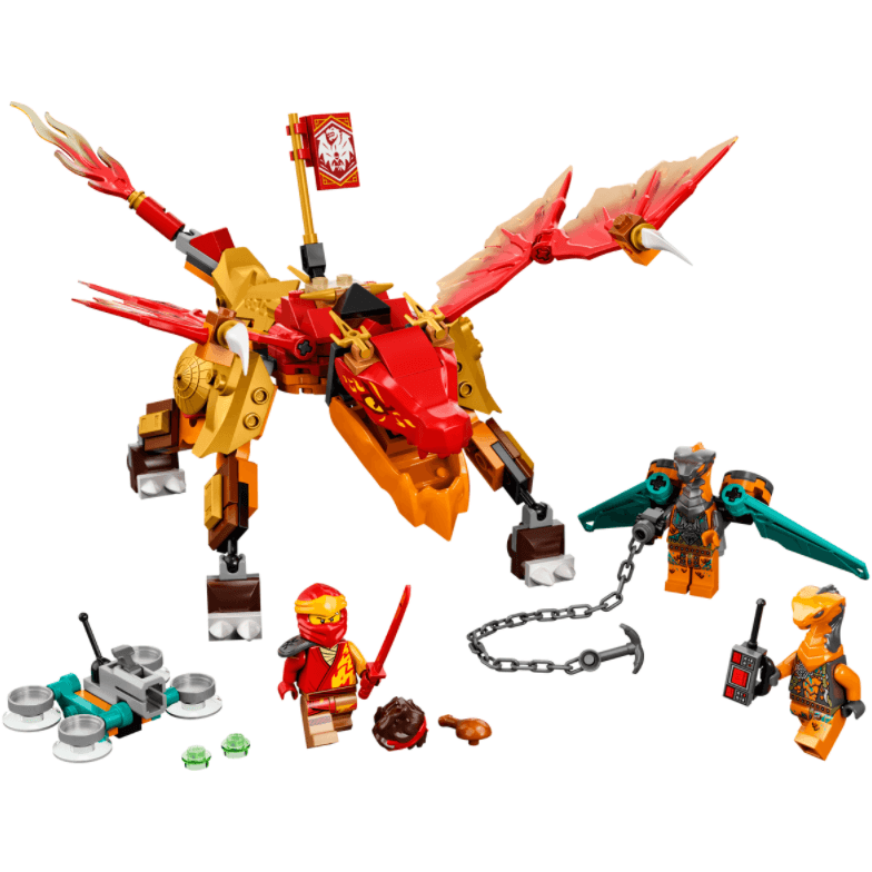 LEGO NINJAGO Kai’s Fire Dragon EVO 71762 Ninja Action Toy Building Kit (204 Pieces) Exclusives 2022 - BumbleToys - 4+ Years, 5-7 Years, Boys, LEGO, Ninjago, OXE, Pre-Order