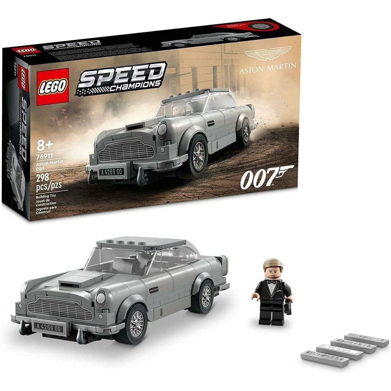 LEGO Speed Champions 007 Aston Martin DB5 76911 Toy Building Set; James Bond Model (298 Pieces) - BumbleToys - 8+ Years, Boys, LEGO, OXE, Pre-Order, Speed Champions