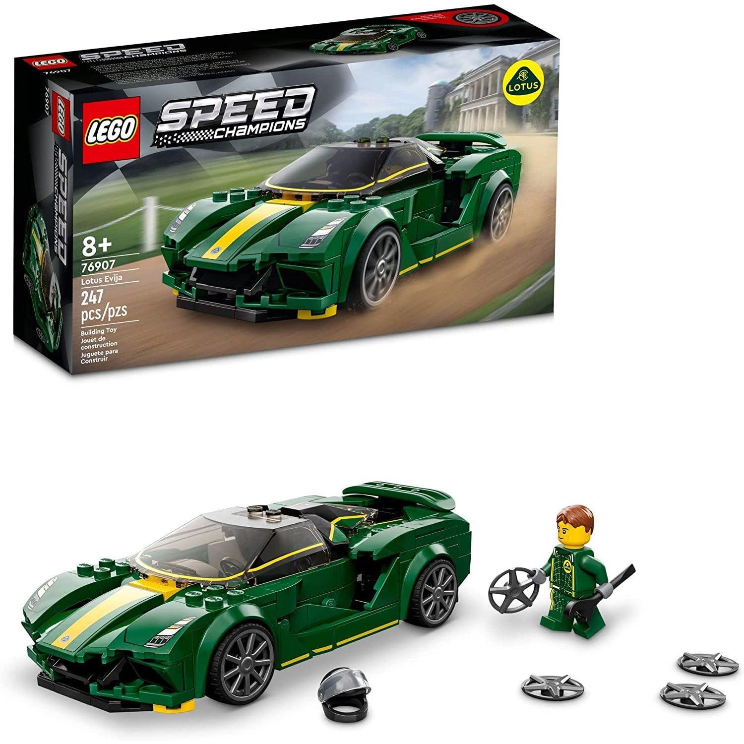 LEGO Speed Champions Lotus Evija 76907 Building Toy Set for Kids, Boys, and Girls Ages 8+ (247 Pieces) - BumbleToys - 5-7 Years, Boys, LEGO, Mclaren, OXE, Speed Champions