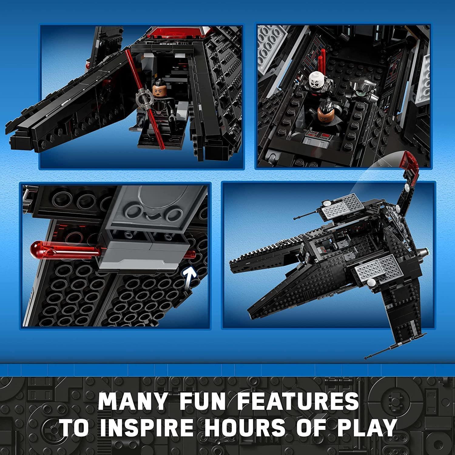 LEGO Star Wars 75336 Inquisitor Transport Scythe Starship Toy Building Kit (924 Pieces) - BumbleToys - 14 Years & Up, 8+ Years, Boys, LEGO, OXE, Pre-Order, star wars