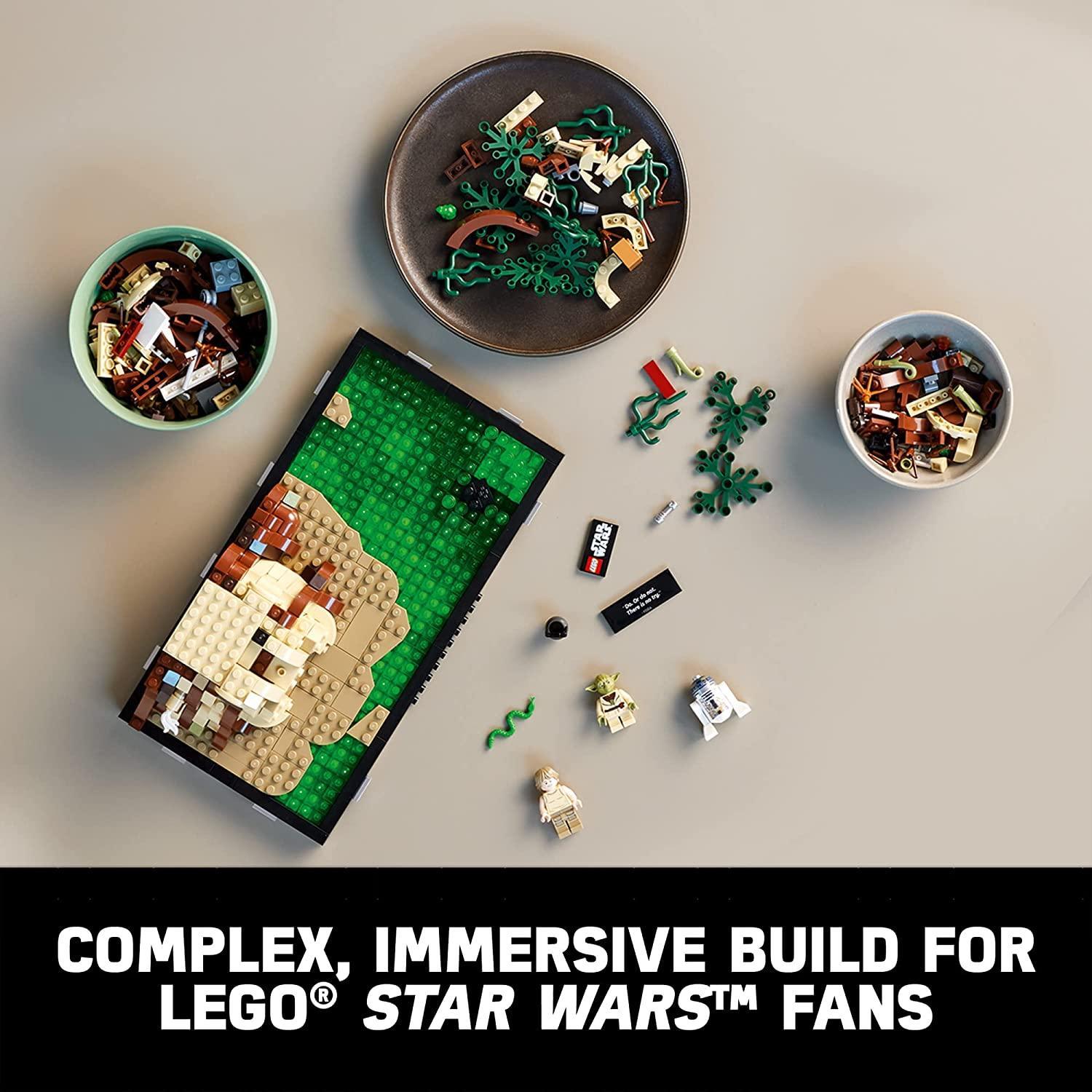 LEGO Star Wars Dagobah Jedi Training Diorama 75330 Building Kit for Adults; Brick-Built Collectible for Display (1,000 Pieces) - BumbleToys - 8+ Years, 8-13 Years, Boys, LEGO, Mandalorian, OXE, Pre-Order, star wars