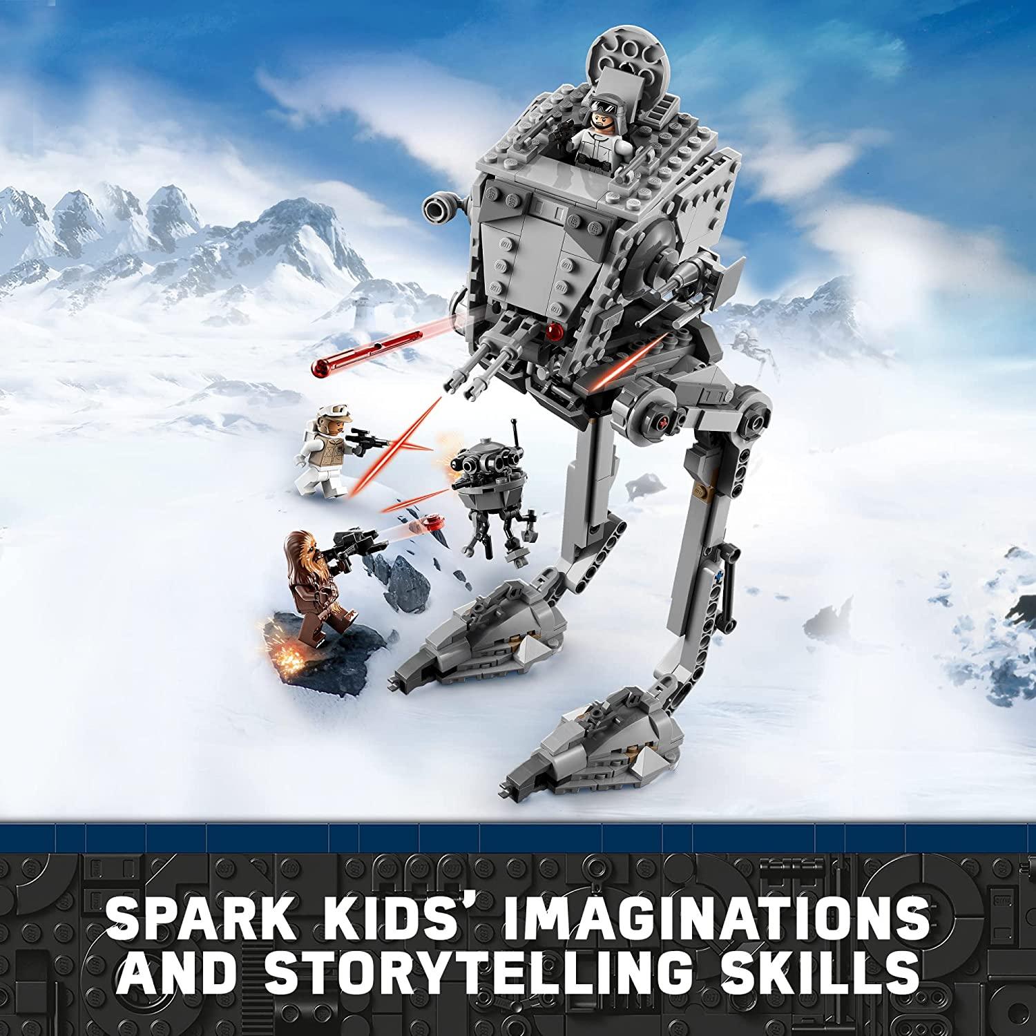 LEGO Star Wars Hoth at-ST 75322 Building Kit; with a Buildable Battle of Hoth at-ST Walker and 4 Star Wars: (586 Pieces) - BumbleToys - 8+ Years, 8-13 Years, Boys, LEGO, OXE, Pre-Order, star wars