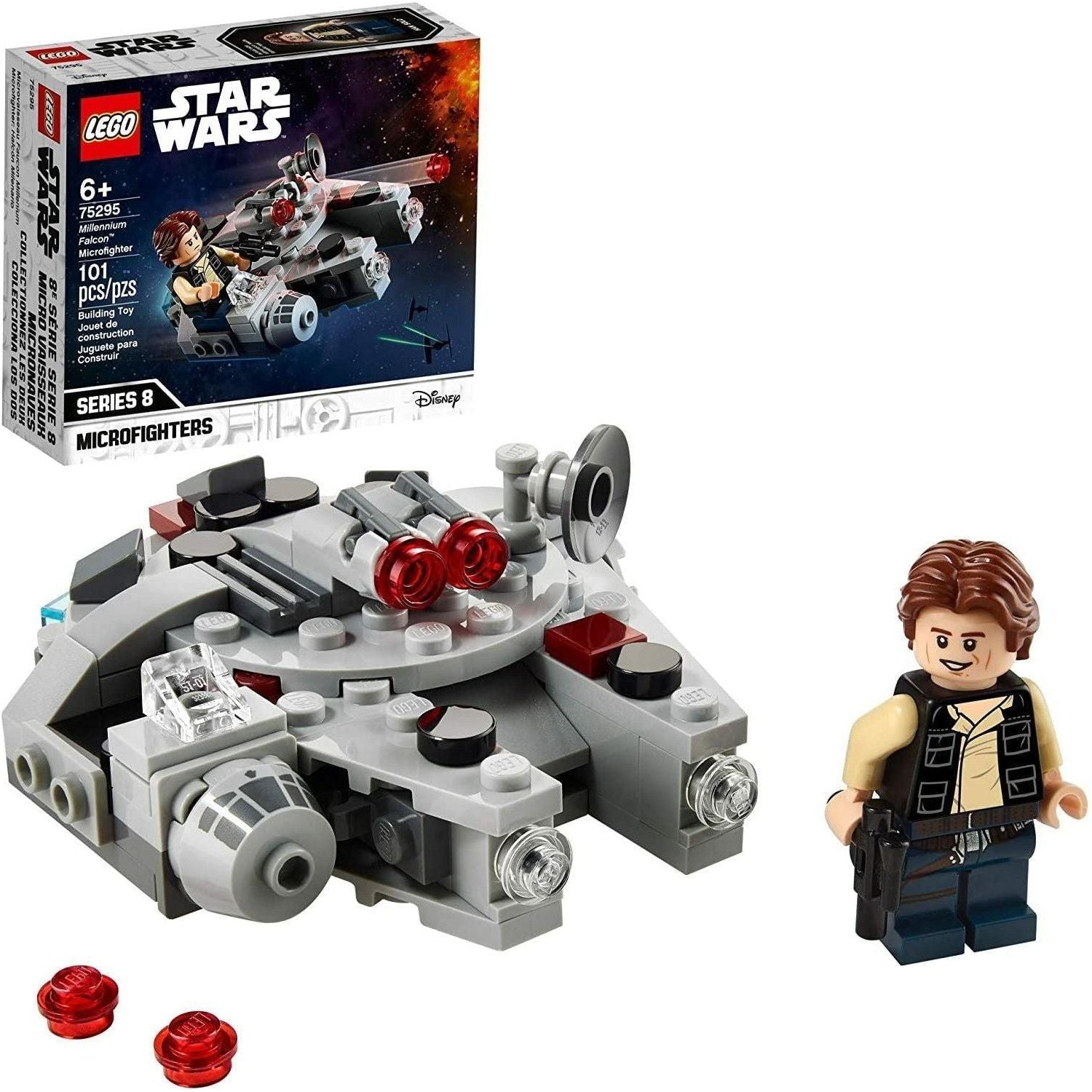 LEGO Star Wars Millennium Falcon Microfighter 75295 Building Kit (101 Pieces) - BumbleToys - 6+ Years, Boys, LEGO, OXE, Pre-Order, star wars