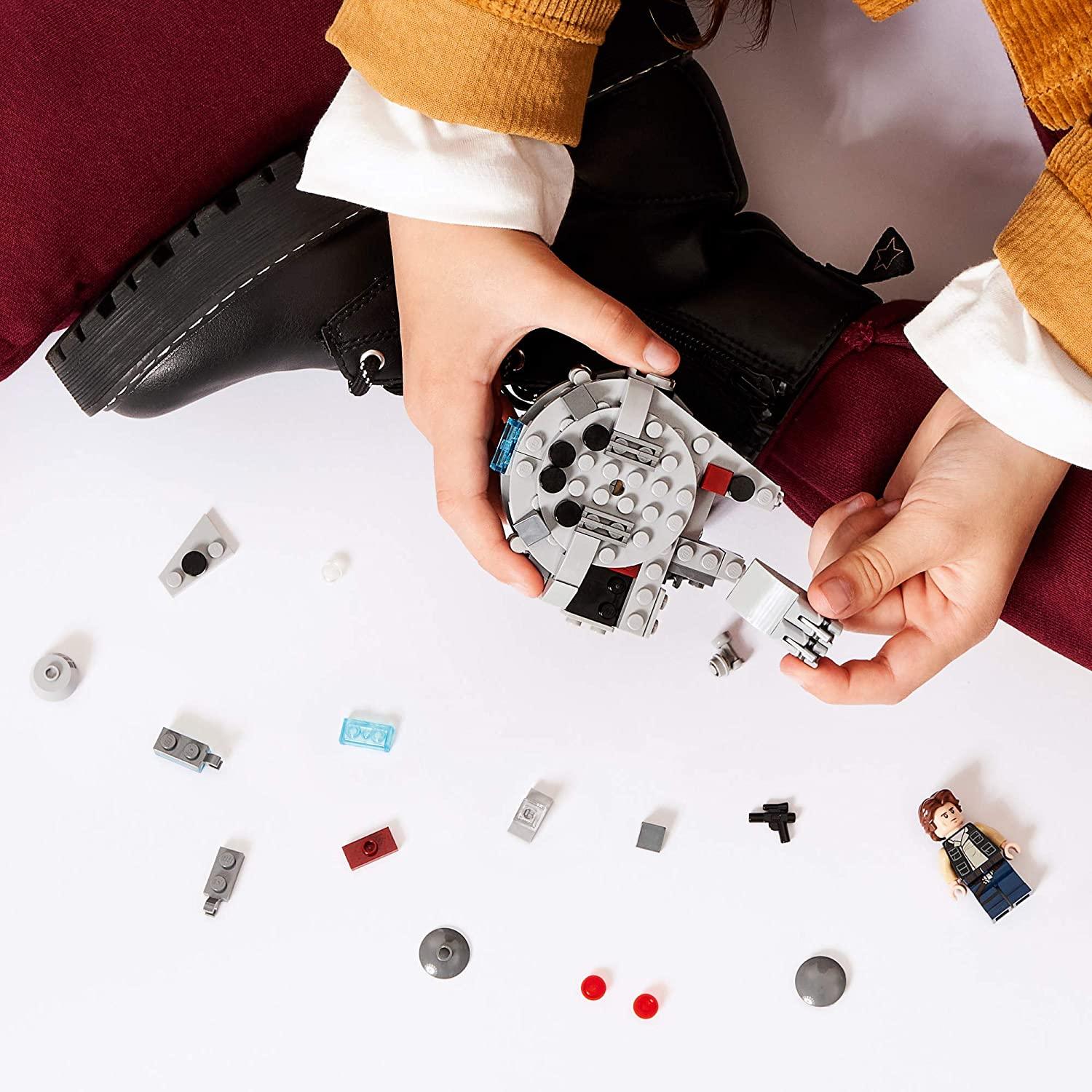LEGO Star Wars Millennium Falcon Microfighter 75295 Building Kit (101 Pieces) - BumbleToys - 6+ Years, Boys, LEGO, OXE, star wars