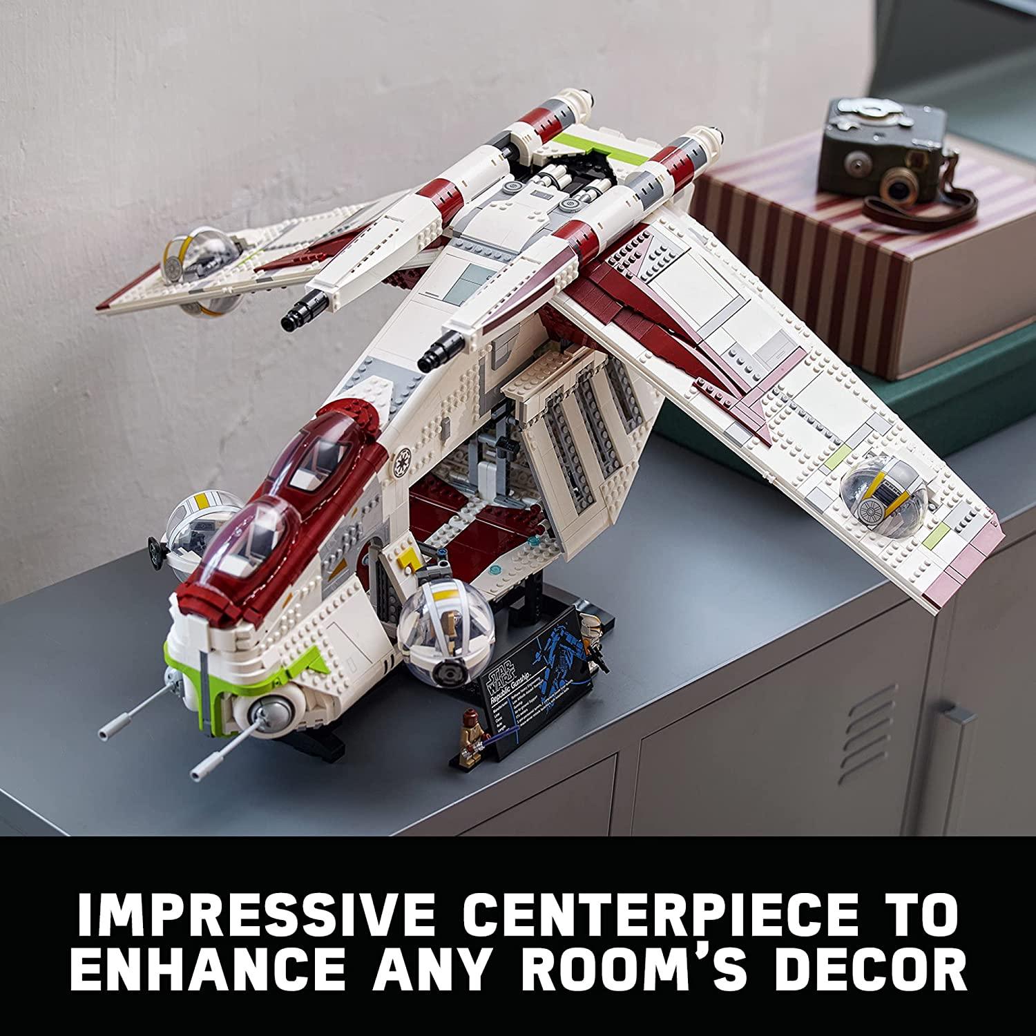 LEGO Star Wars Republic Gunship 75309 Building Kit; Cool, Ultimate Collector Series Build-and-Display Model (3,292 Pieces) - BumbleToys - 18+, Boys, LEGO, OXE, Pre-Order, star wars