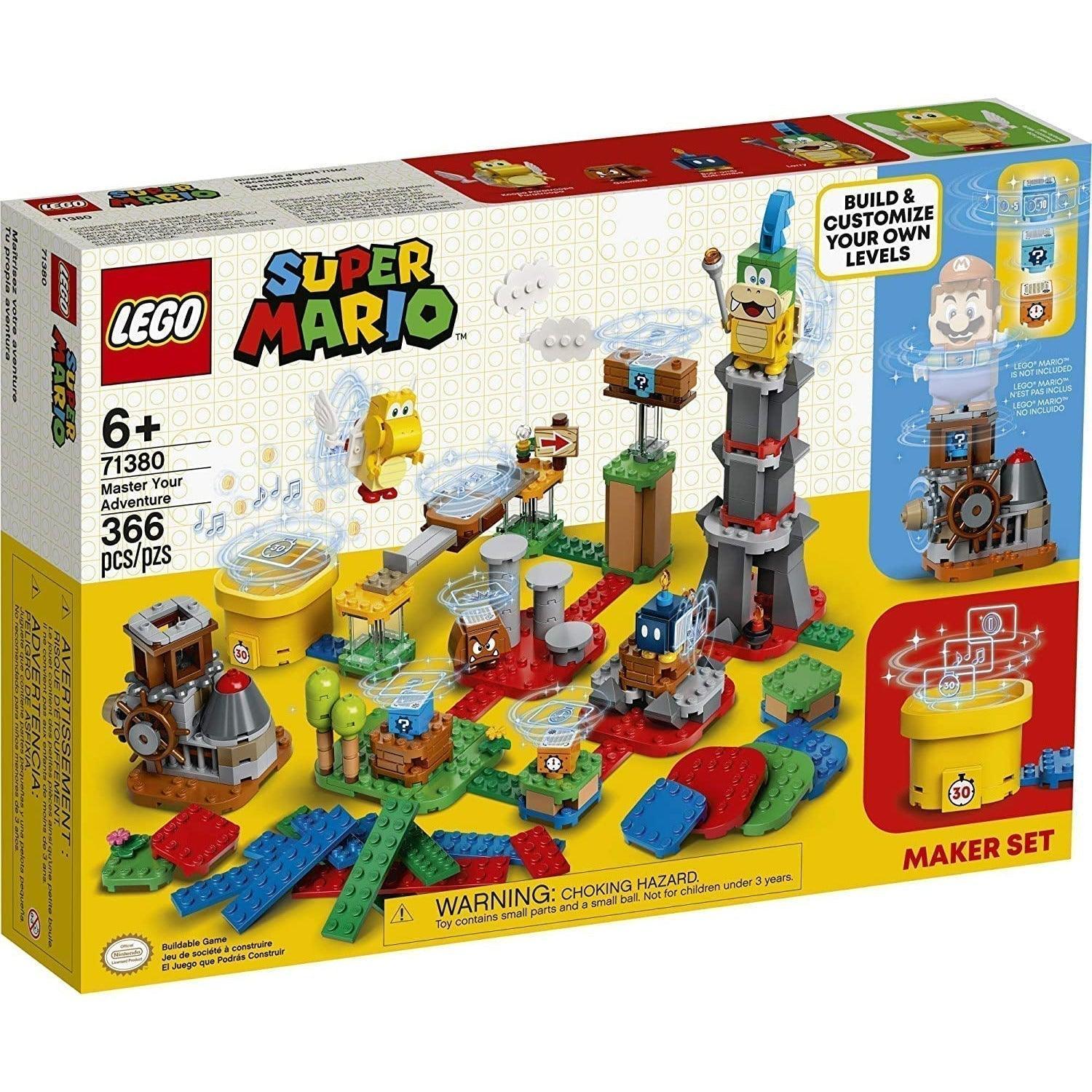 LEGO Super Mario Master Your Adventure Maker Set 71380 Building Kit; Collectible Gift Toy Playset for Creative Kids, New 2021 (366 Pieces) - BumbleToys - 6+ Years, Boys, Girls, LEGO, OXE, Pre-Order, Super Mario