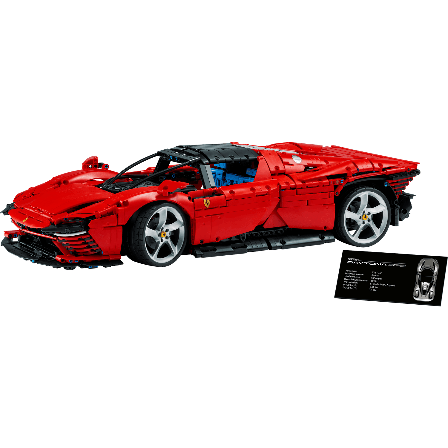 LEGO Technic 42143 Ferrari Daytona SP3 Building Project for Adults, Build 'N Display This Distinctive Model 3778 Pieces - BumbleToys - 8+ Years, 8-13 Years, Boys, Cars, Ferrari, LEGO, OXE, Pre-Order, Speed Champions
