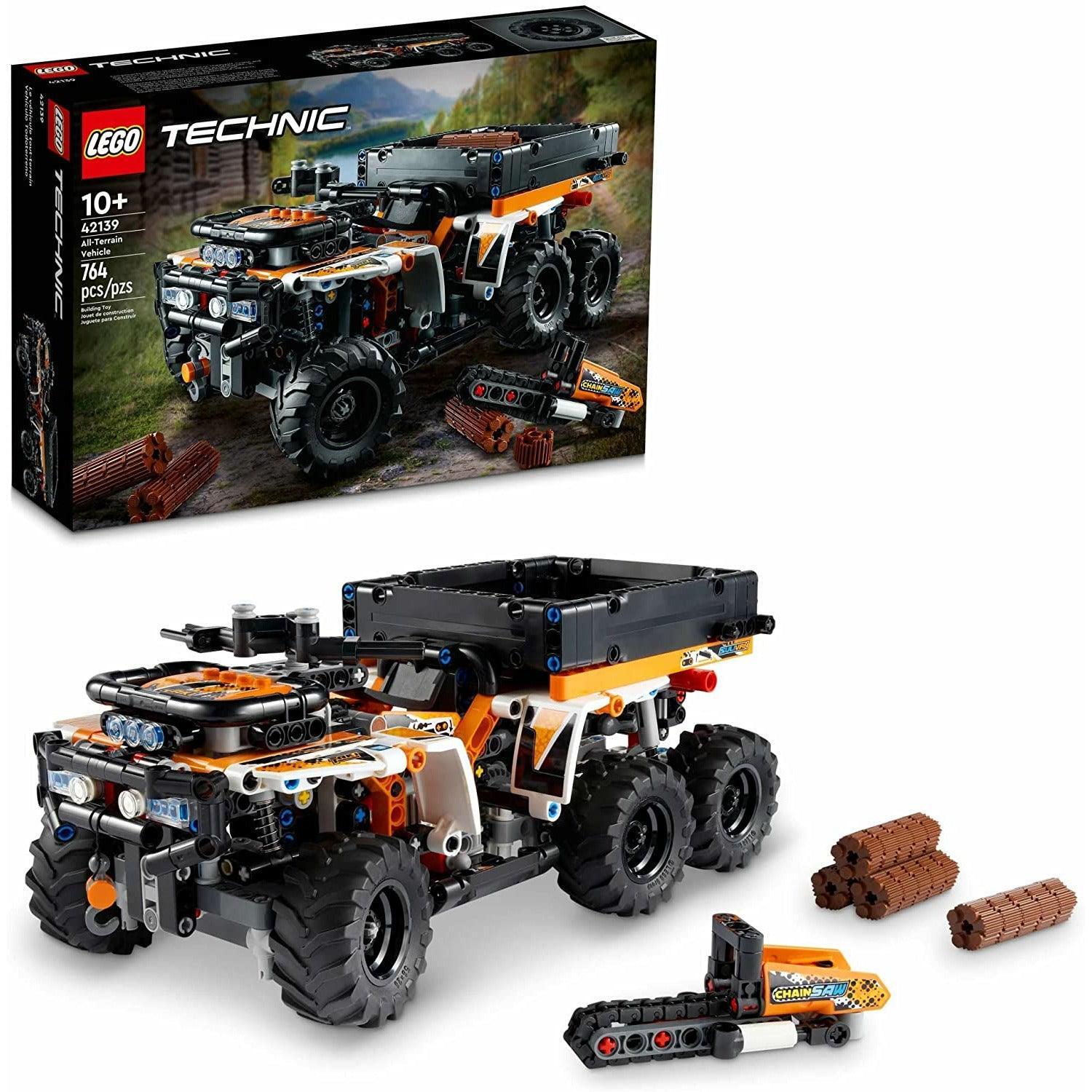 LEGO Technic All-Terrain Vehicle 42139 Model Building Kit; Build and Explore a Detailed ATV Model; Packed with Features and Accessories for Role-Play Fun; for Ages 10+ (764 Pieces) - BumbleToys - 8+ Years, 8-13 Years, Boys, LEGO, Monster Jam, OXE, Pre-Order, Technic