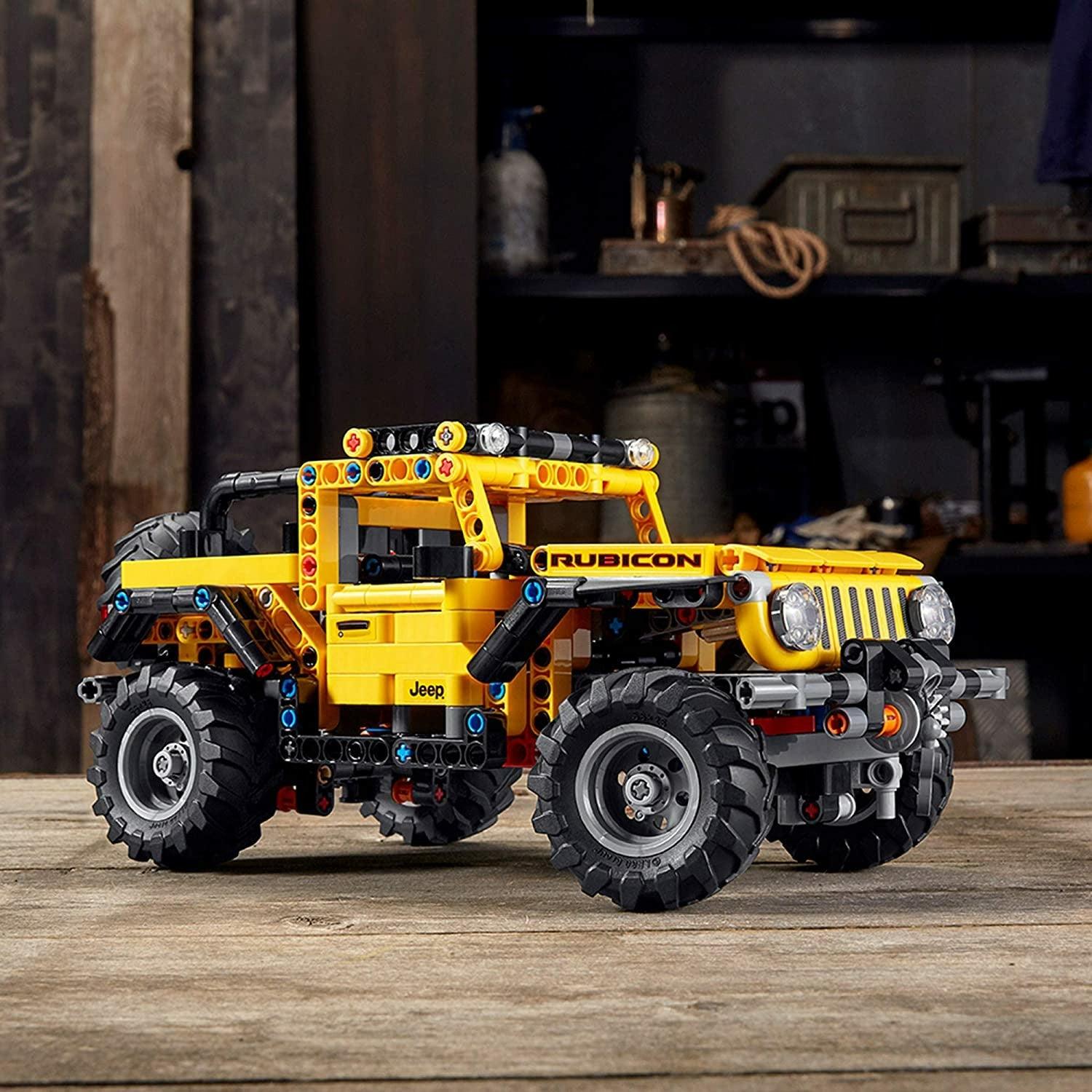 LEGO Technic Jeep Wrangler 42122 An Engaging Model Building Kit (665 Pieces) - BumbleToys - 18+, 5-7 Years, 8+ Years, 8-13 Years, Boys, Clearance, LEGO, OXE, Pre-Order, Technic, Wrangler