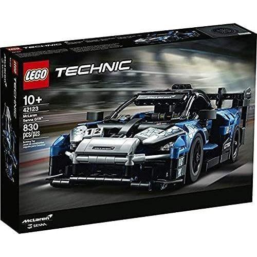 LEGO Technic McLaren Senna GTR 42123 Toy Car Model Building Kit ؛ ماكلارين سوبر كار (830 قطعة)