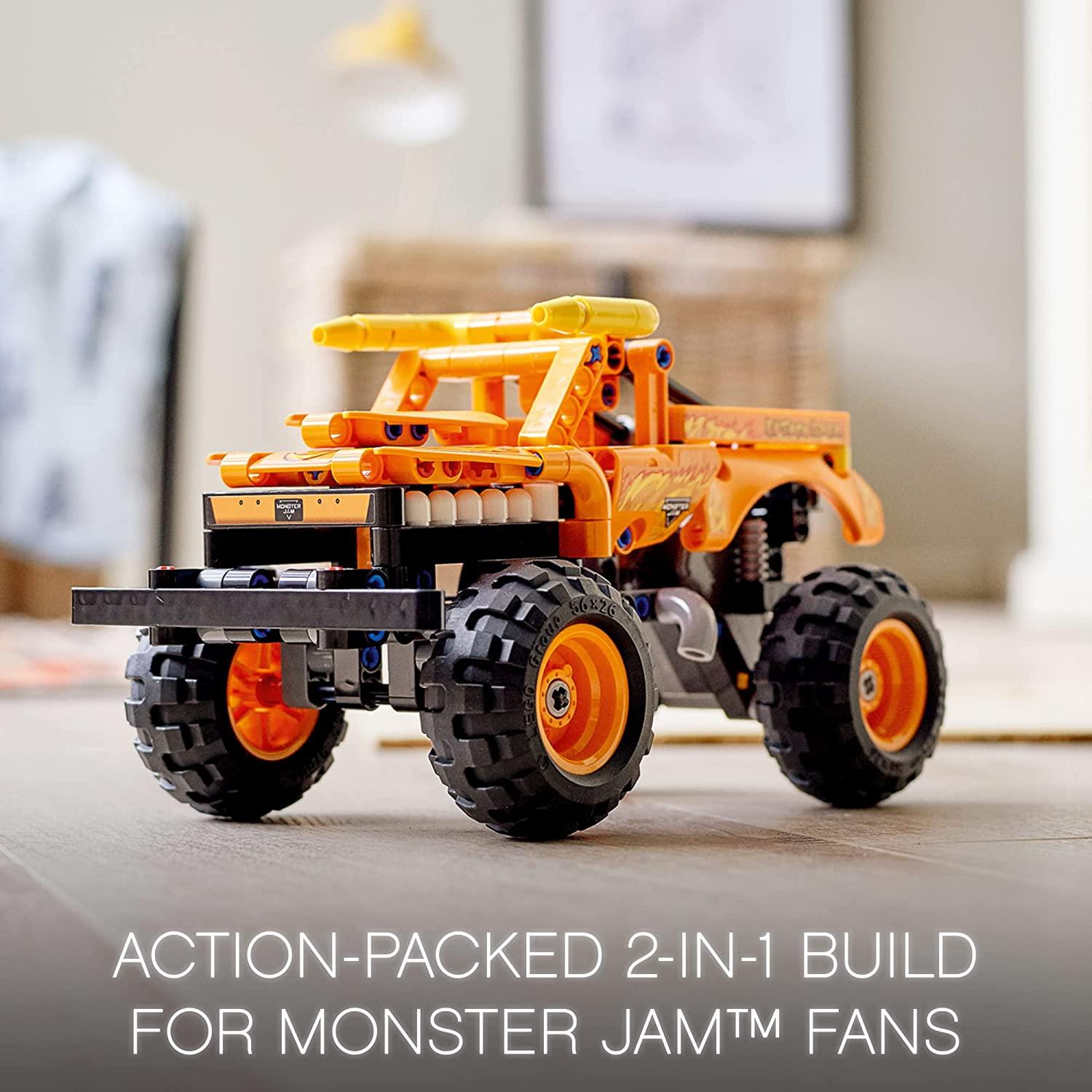 LEGO Technic Monster Jam El Toro Loco 42135 Model Building Kit; A 2-in-1 Pull-Back Toy for Kids Who Love Monster Trucks (247 Pieces) - BumbleToys - 8+ Years, 8-13 Years, Boys, Cars, LEGO, Monster Jam, OXE, Pre-Order, Technic