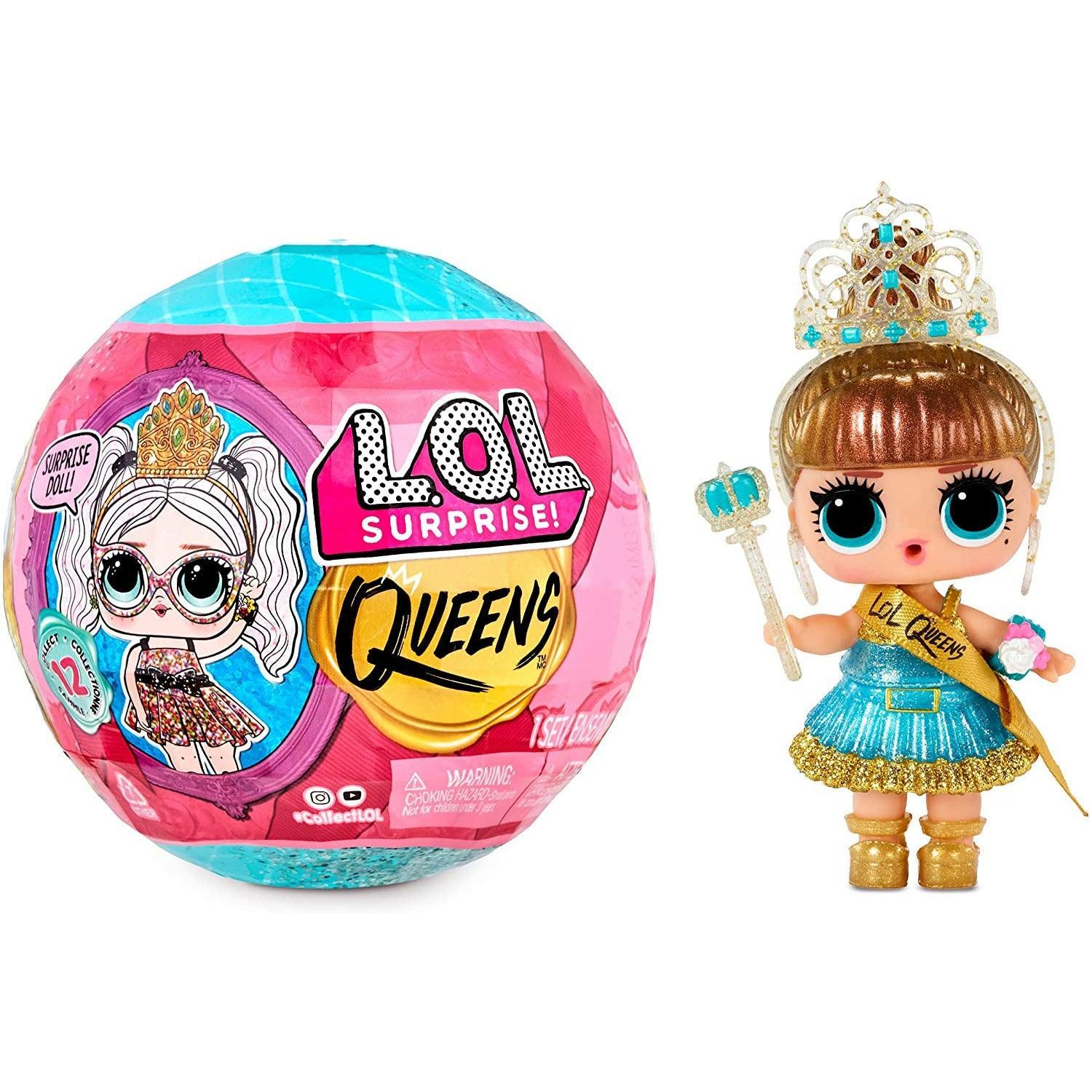 LOL Surprise OMG Queens Dolls with 9 Surprises Including Doll, Fashions, and Royal Themed Accessories - BumbleToys - 5-7 Years, Dolls, Fashion Dolls & Accessories, Girls, L.O.L, OXE, Pre-Order