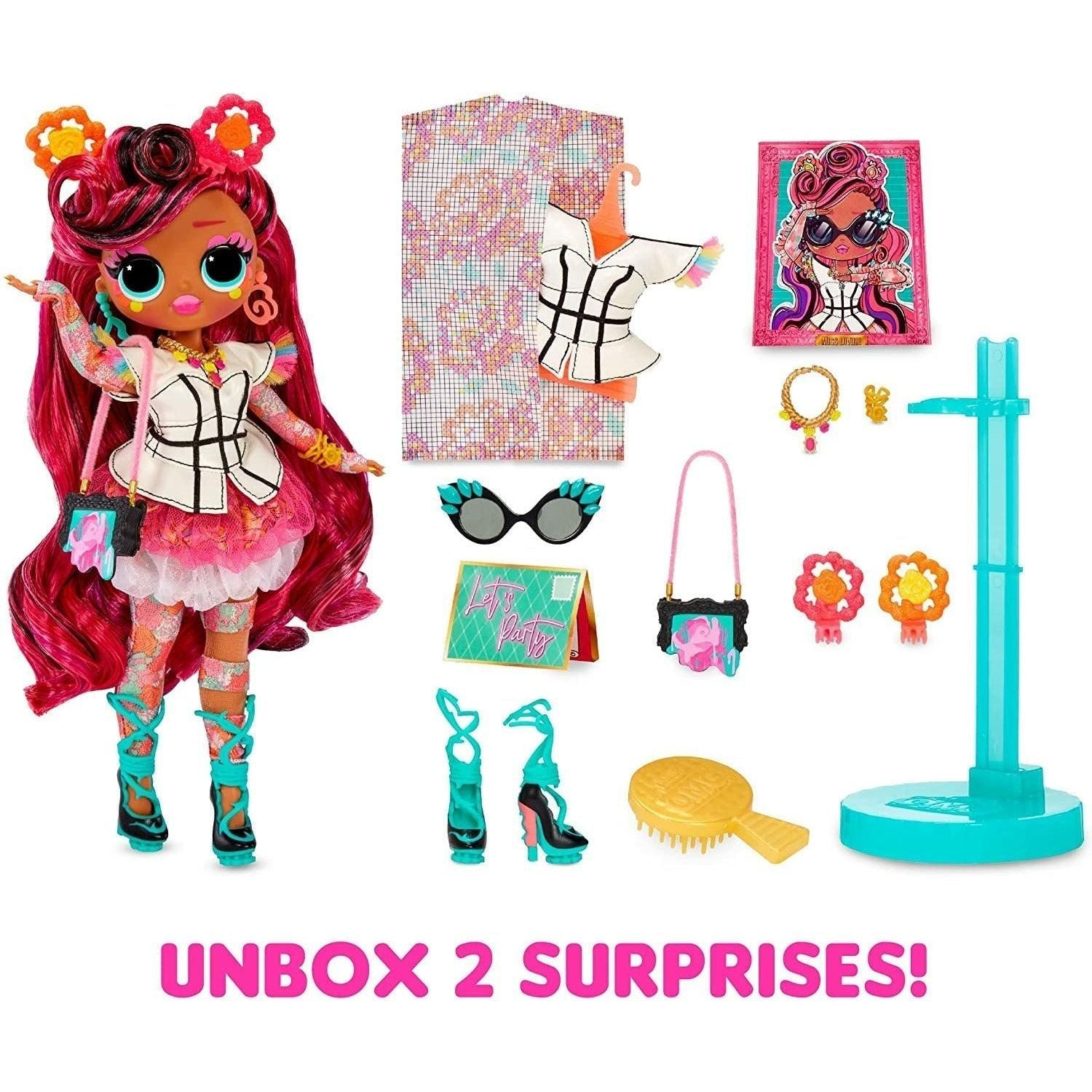 LOL Surprise OMG Queens Miss Divine Fashion Doll with 20 Surprises Including Outfit and Accessories - BumbleToys - 5-7 Years, Dolls, Fashion Dolls & Accessories, Girls, L.O.L, OXE, Pre-Order