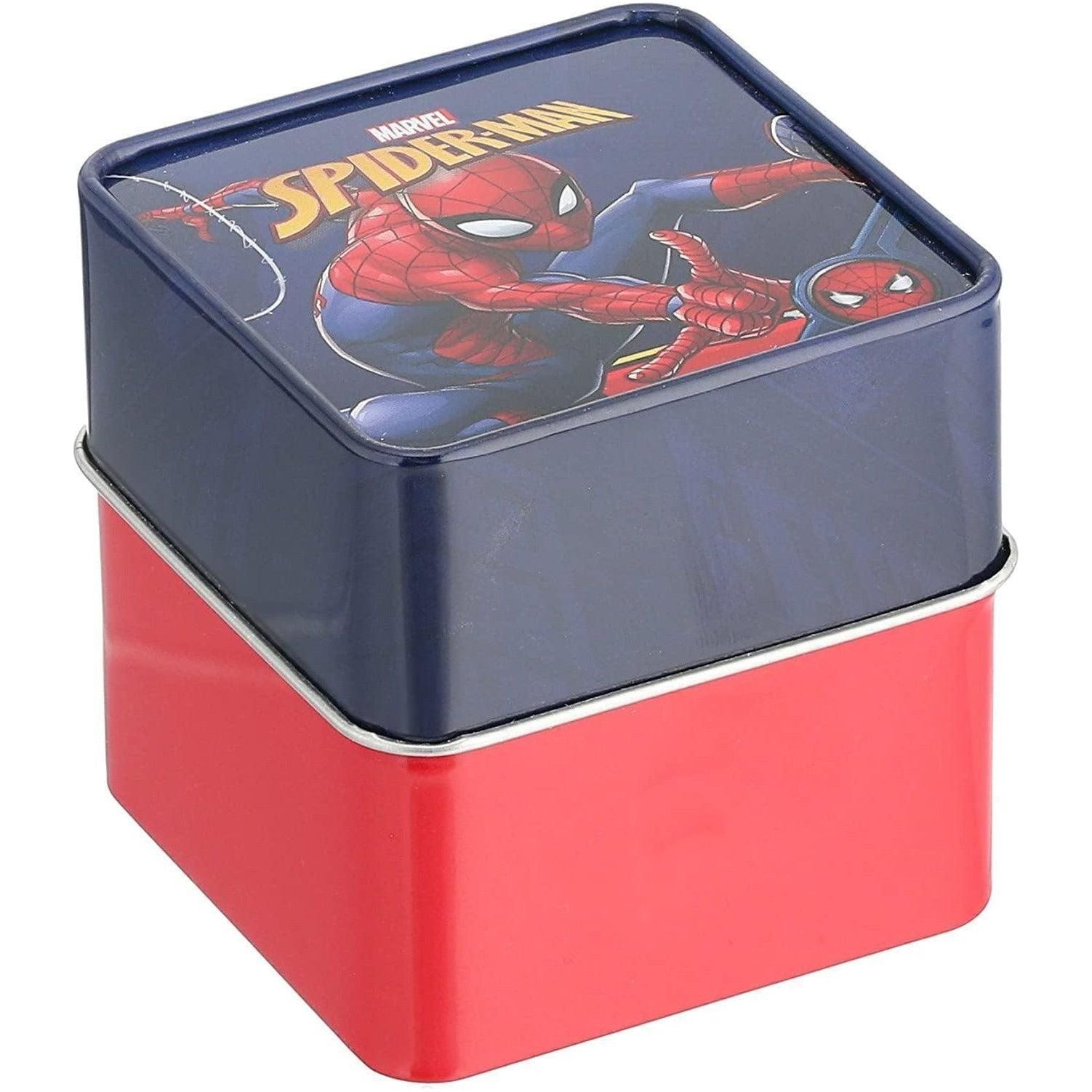 Marvel Boys Quartz Watch with Plastic Strap Red Spiderman SPD3515A - BumbleToys - 5-7 Years, Boys, Pre-Order, Spider man, Spiderman, Watch, Wrist Watches