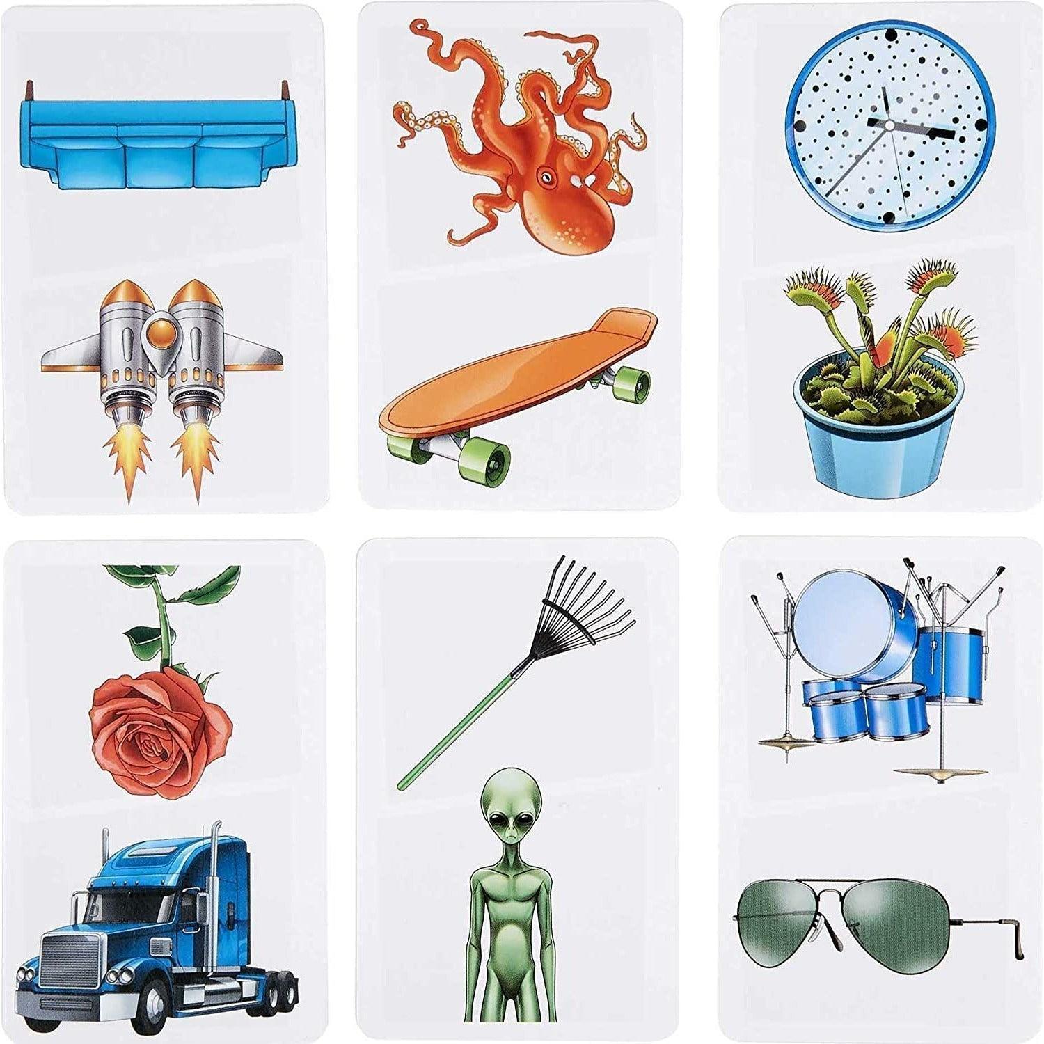 Mattel UNO, Phase 10 & Pic Flip Bundle Tin, 3 Card Games Decorative Storage Tin For Kid & Adult Game - BumbleToys - 8+ Years, Boys, Card & Board Games, Girls, Puzzle & Board & Card Games