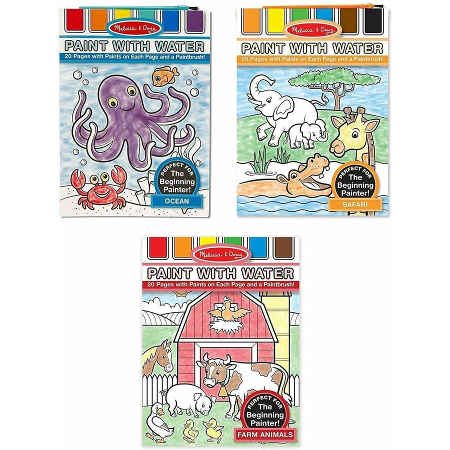 Melissa & Doug Paint With Water Activity Books