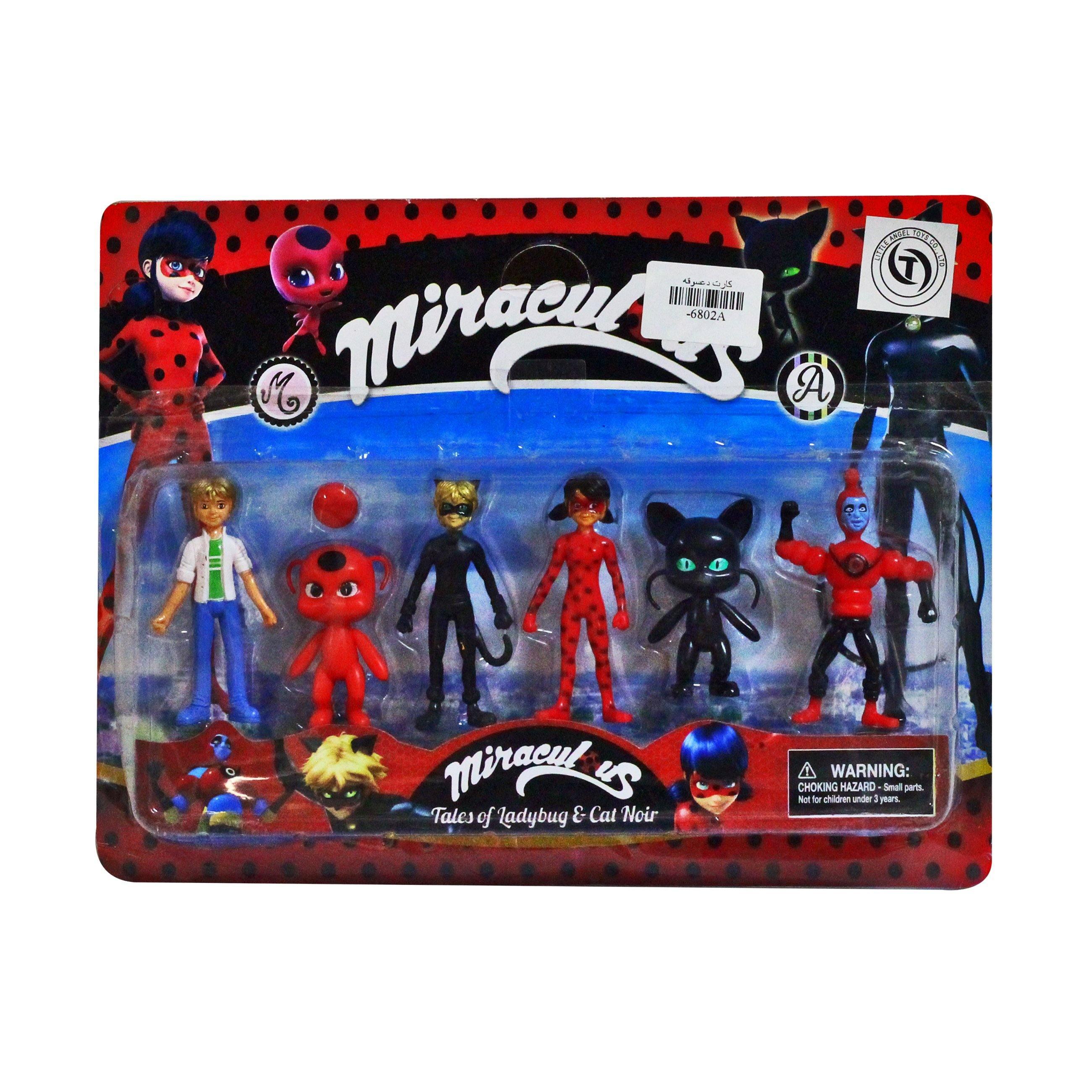 Miraculous Lady Bug Characters Play Set - BumbleToys - 5-7 Years, Girls, Miniature Dolls & Accessories, Toy Land