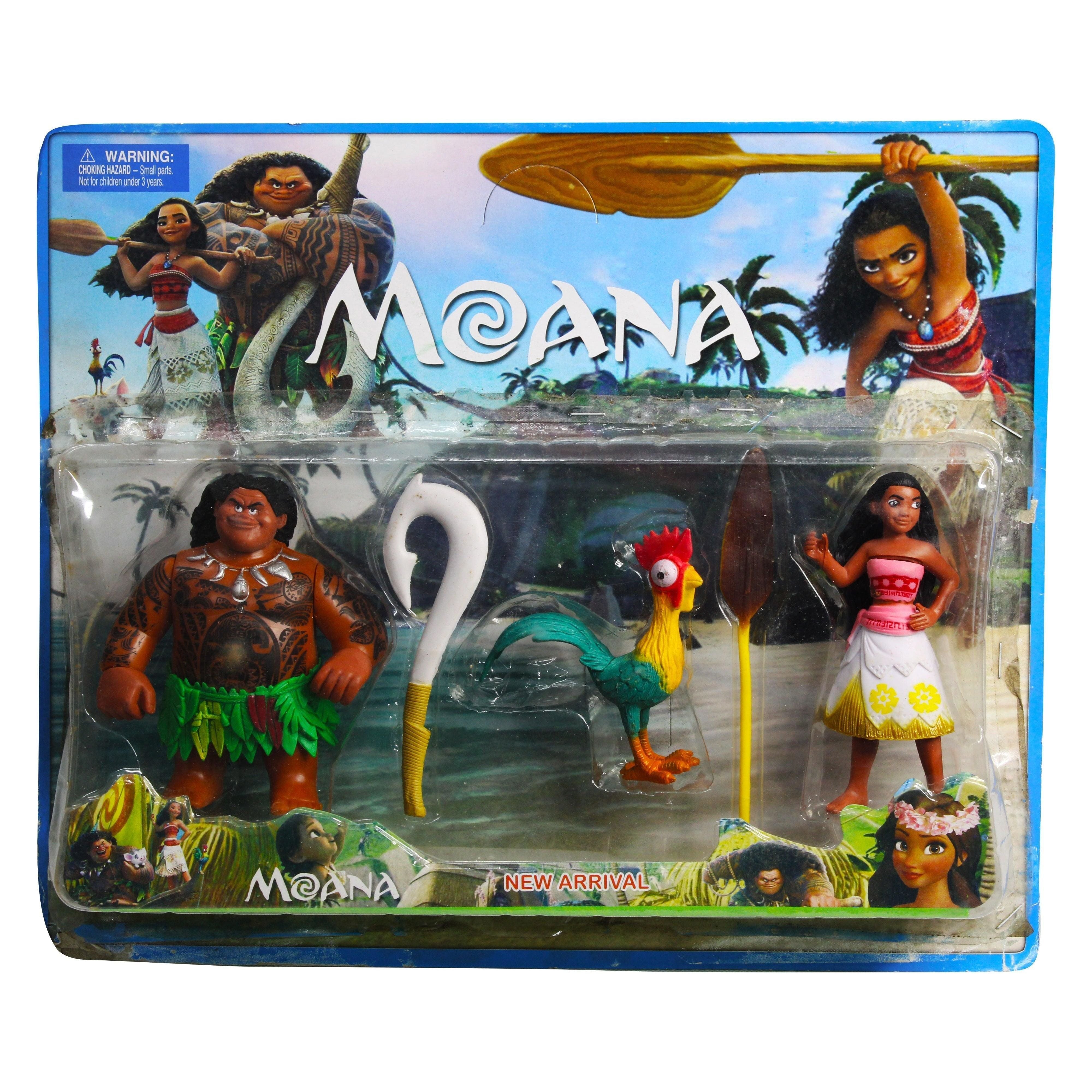 Moana Characters Play Set - BumbleToys - 5-7 Years, Fashion Dolls & Accessories, Girls, Moana, Toy House