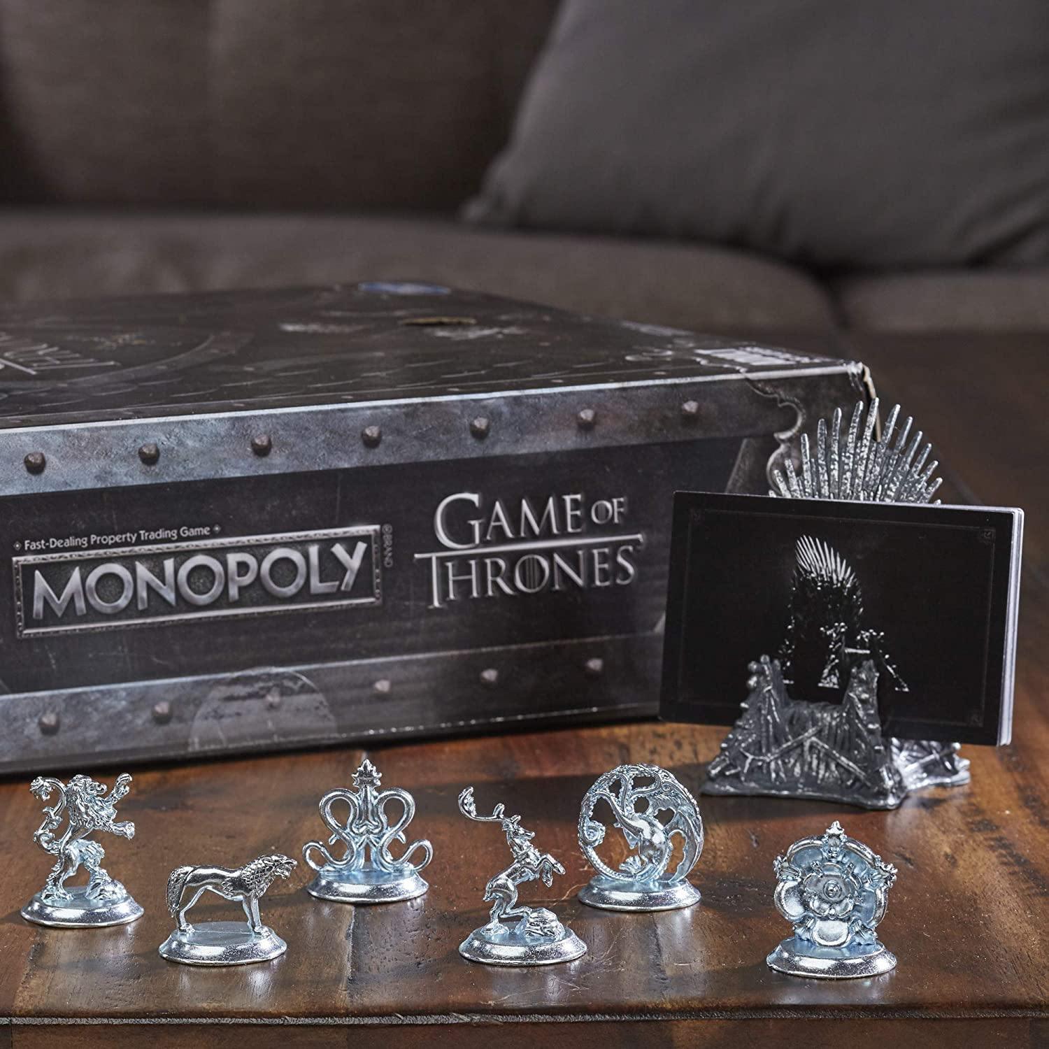 Monopoly Game of Thrones Board Game for Adults with music - BumbleToys - 14 Years & Up, Amazon, Boys, Card & Board Games, Monopoly, Pre-Order, Puzzle & Board & Card Games