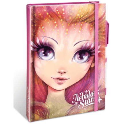 Nebulous Stars Coralia Deluxe White Notebook Random Style - BumbleToys - 8-13 Years, Drawing & Painting, Eagle Plus, Girls