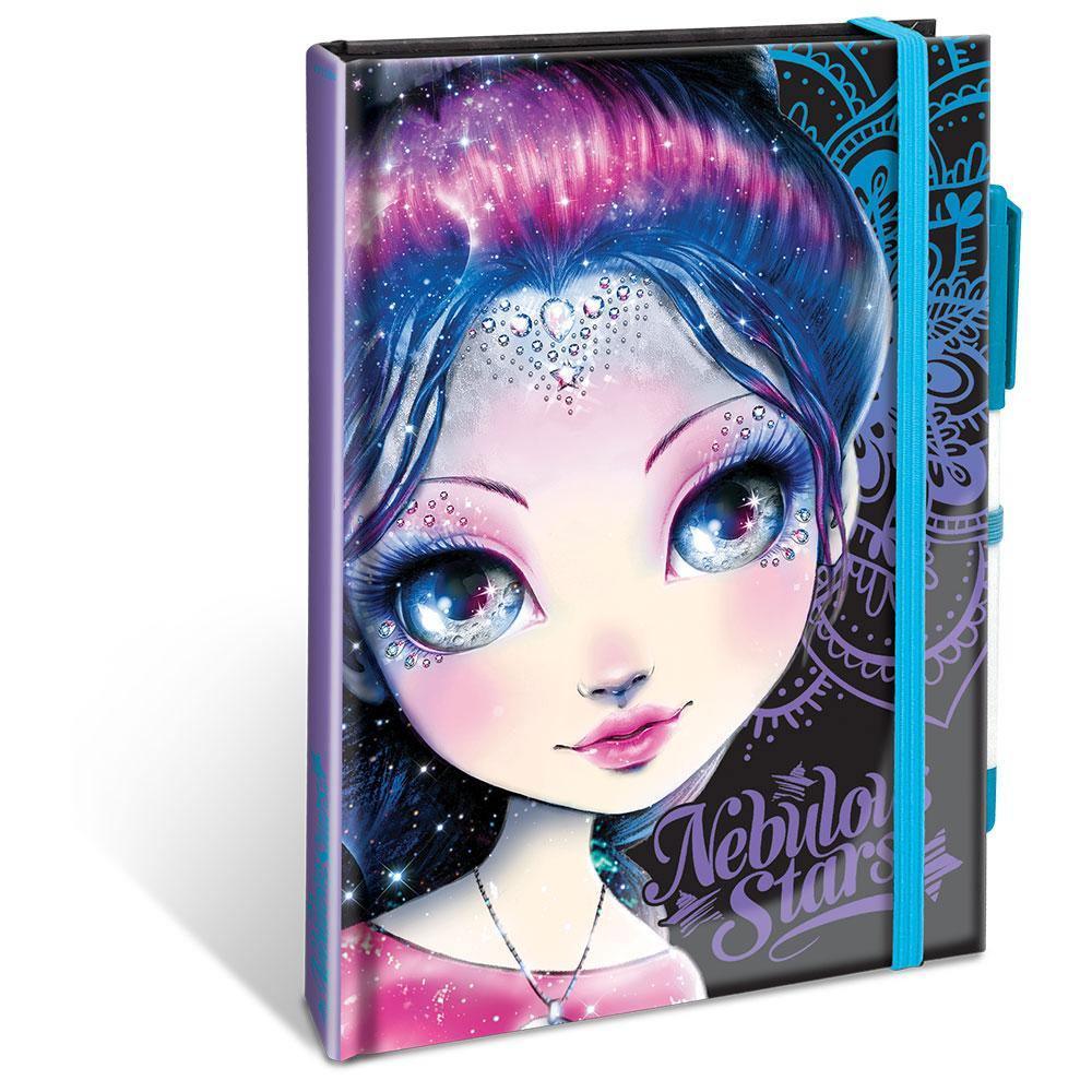 Nebulous Stars Eclipsia's Deluxe Black Notebook - BumbleToys - 8-13 Years, Drawing & Painting, Eagle Plus, Girls