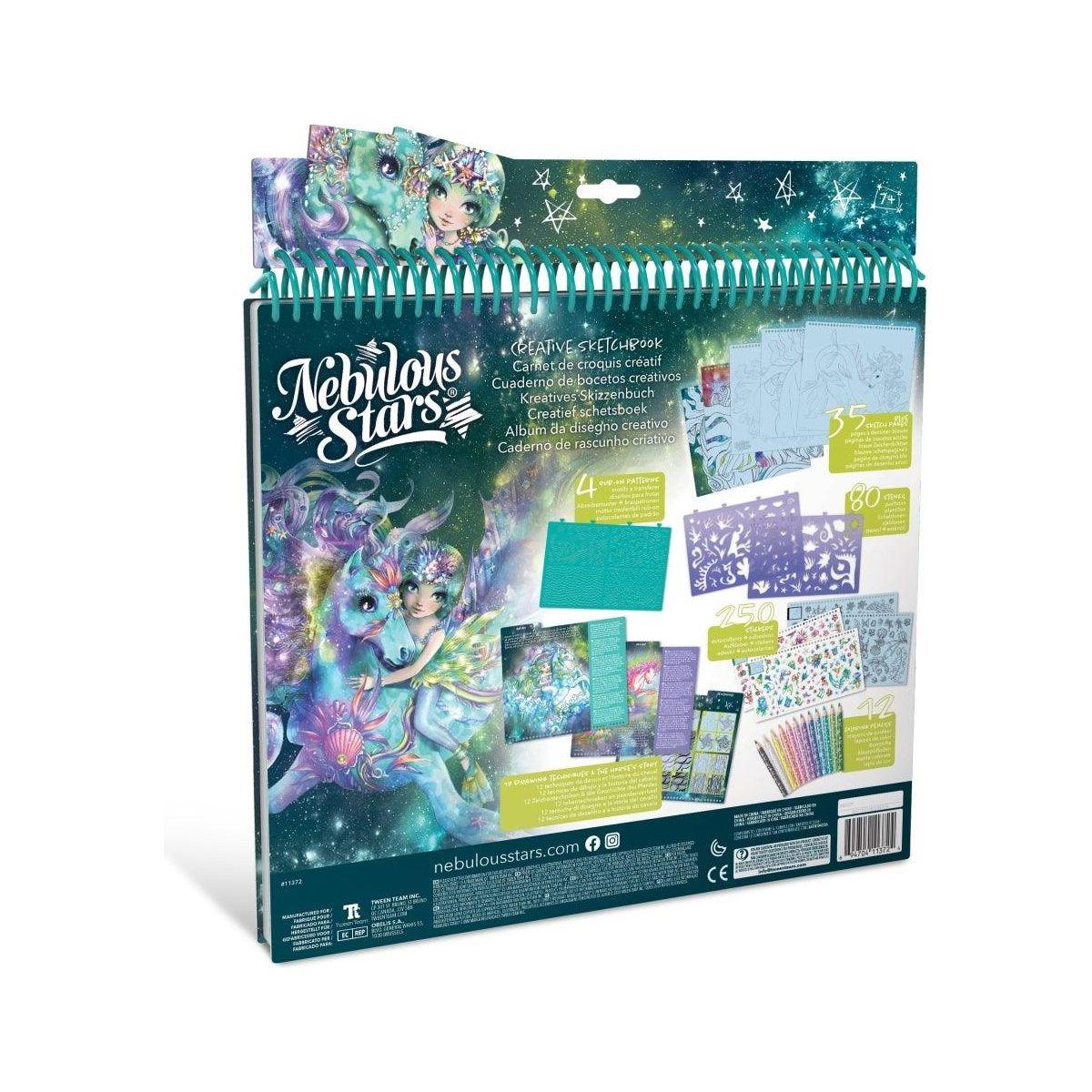 Nebulous Stars Fantasy Horses Creative Sketchbook - BumbleToys - 14 Years & Up, 8-13 Years, Drawing & Painting, Eagle Plus, Girls, Make & Create, Nebulous Stars