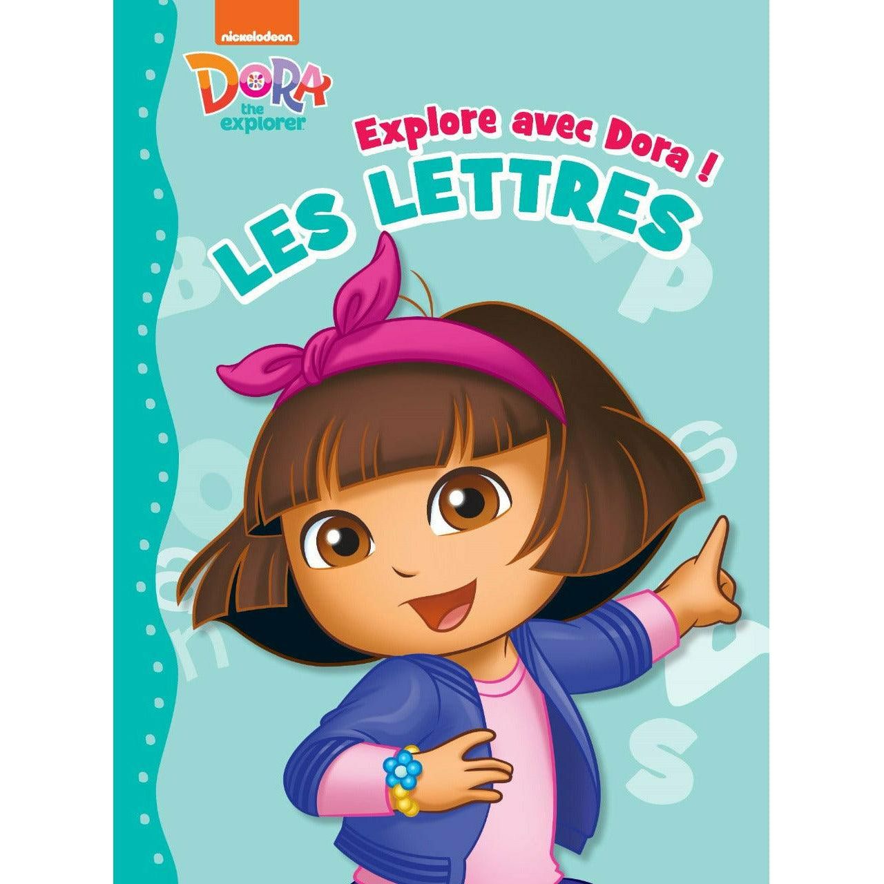 Nickelodeon Dora Explorer Avec Dora - Les Lettres - BumbleToys - 2-4 Years, 5-7 Years, Boys, Dora, Drawing & Painting, Girls, Nahdet Misr, Unisex