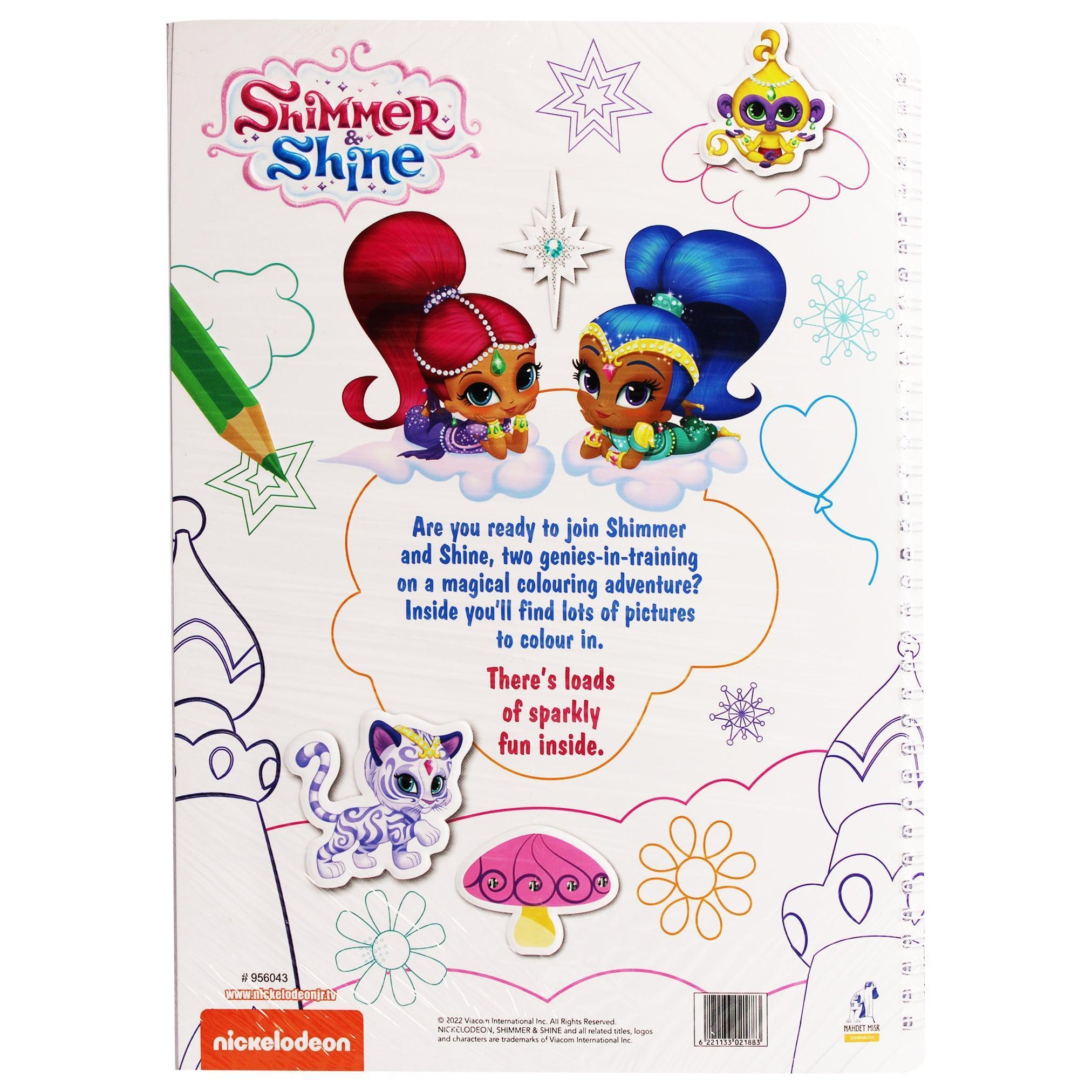 Nickelodeon Shimmer Shine - Fun Colouring 2 Coloring Book - BumbleToys - 2-4 Years, 5-7 Years, Drawing & Painting, Girls, Nahdet Misr