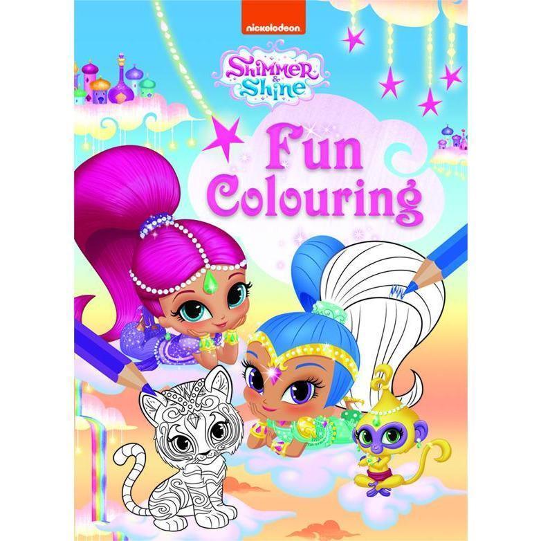 كتاب تلوين الأسلاك المرحة من Nickelodeon Shimmer Shine