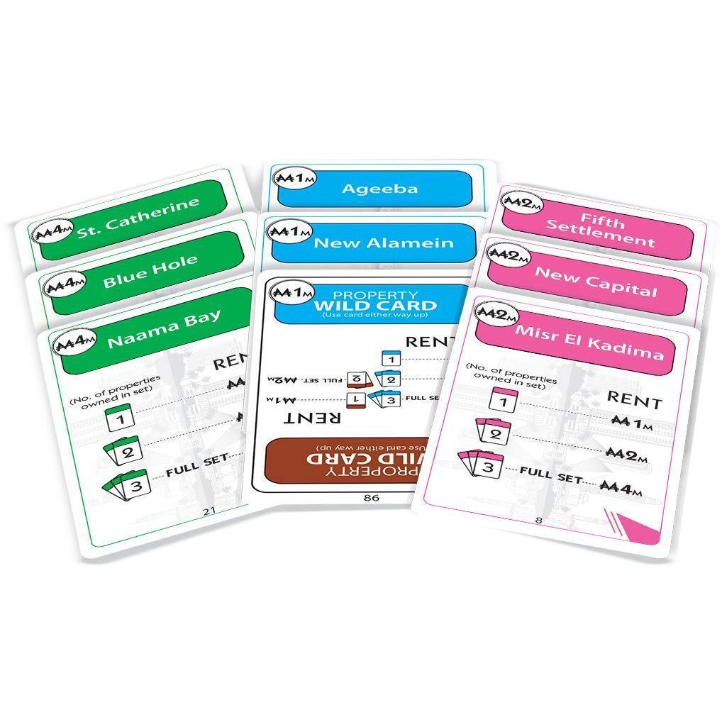 Nilco 11128 Egytopoly Card Game - BumbleToys - 18+, 8-13 Years, Boys, Card & Board Games, Girls, Puzzle & Board & Card Games