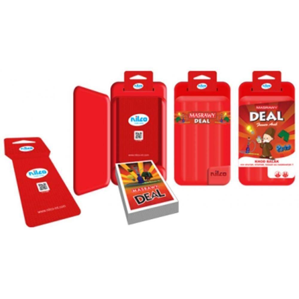 Nilco 11166 Monopoly Masrawy Deal Card Game - BumbleToys - 8-13 Years, Card & Board Games, Monopoly, Nilco, Puzzle & Board & Card Games, Unisex