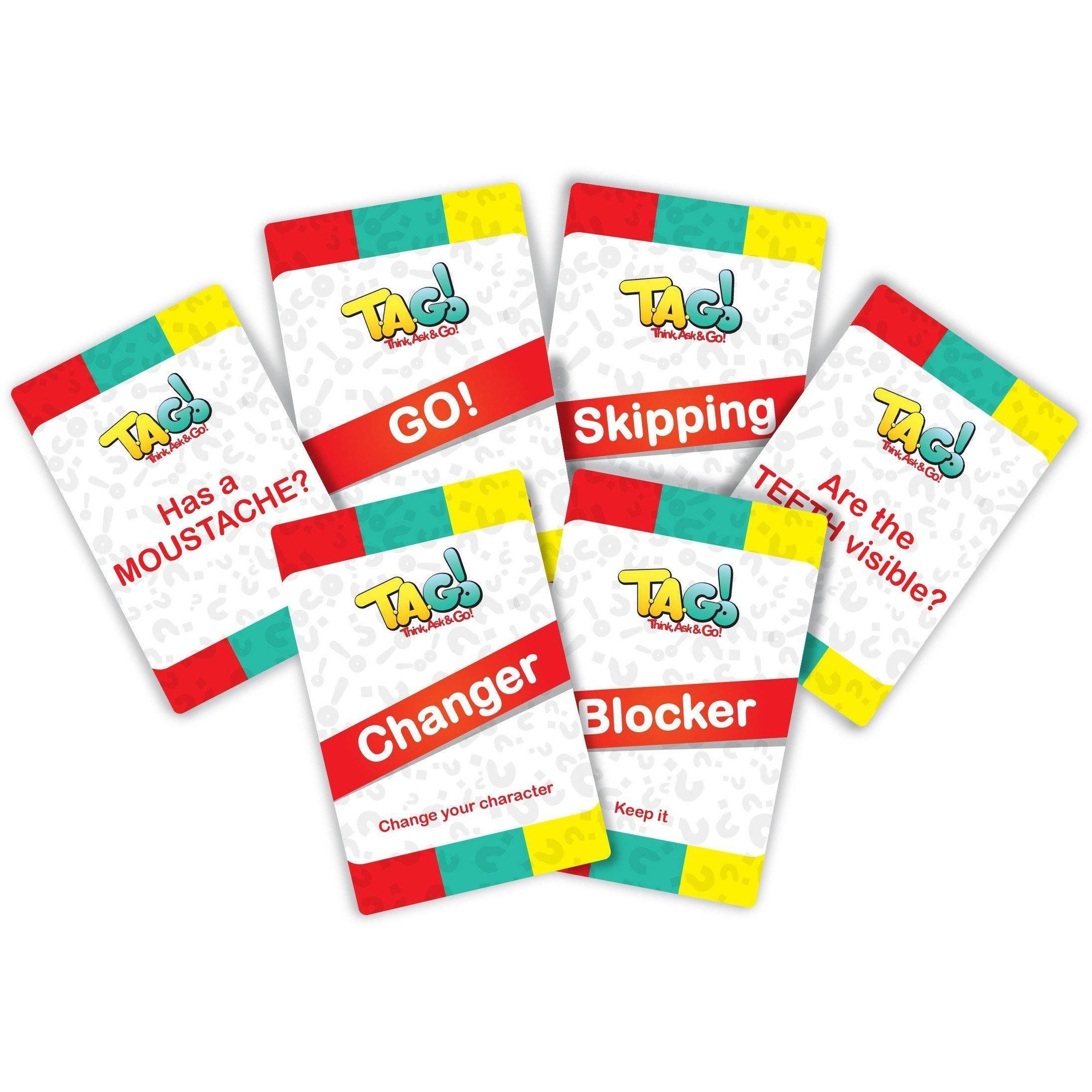 Nilco 1197 TAGO Think Guess Who? , Ask & Go Card Game - BumbleToys - 5-7 Years, Card & Board Games, Nilco, Puzzle & Board & Card Games, Unisex