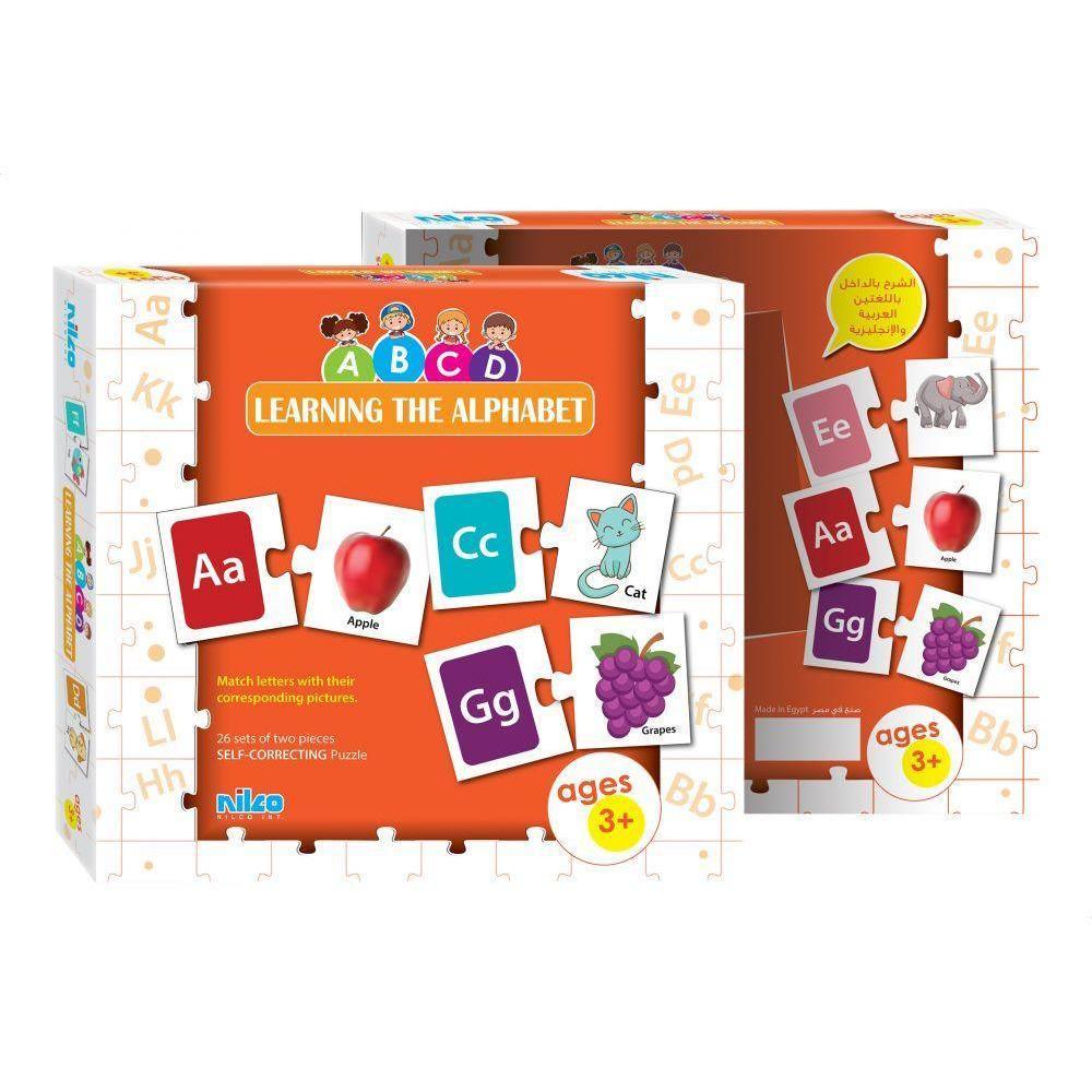 Nilco 20337 Learning The Alphabet Card Game - BumbleToys - 5-7 Years, Card & Board Games, Nilco, Puzzle & Board & Card Games, Unisex