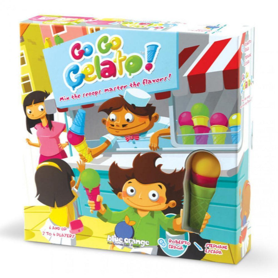 Nilco 20955 لعبة Go Go Gelato Ice Cream Making Card Game