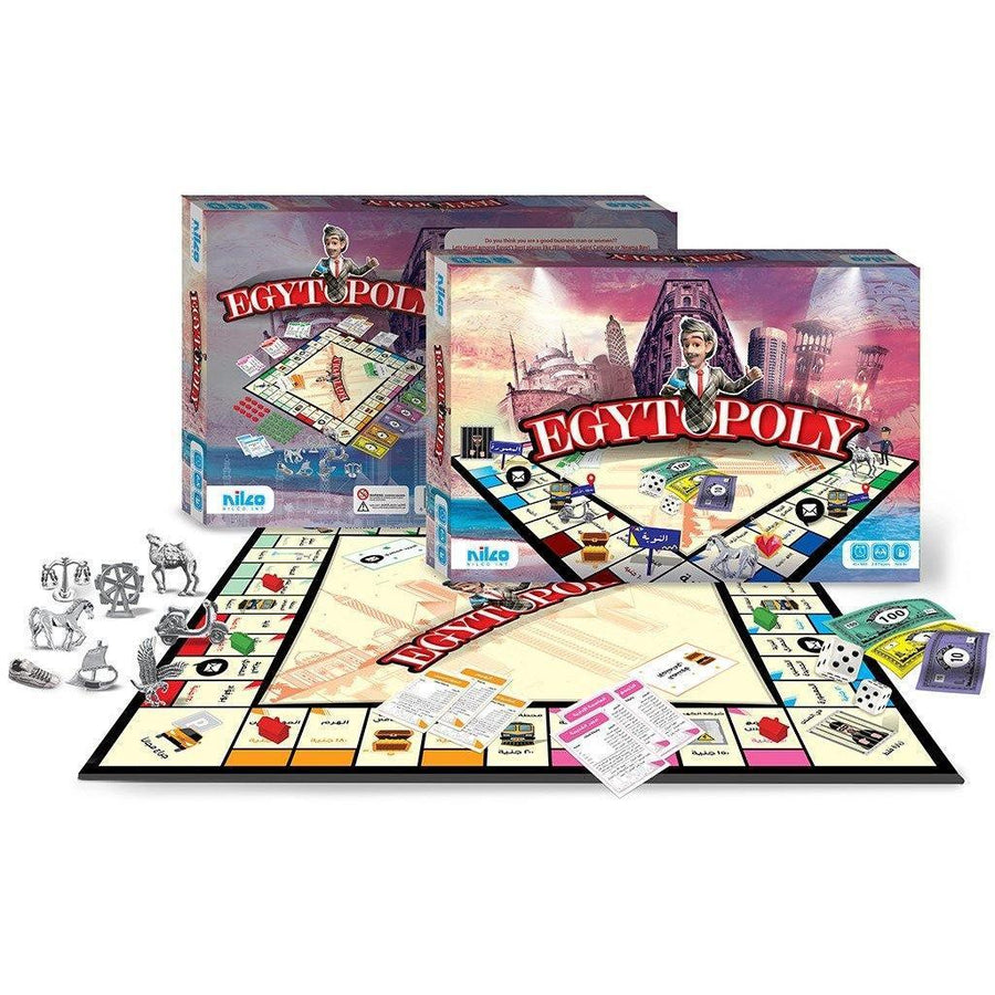 Nilco Arabic Egytopoly Board Game