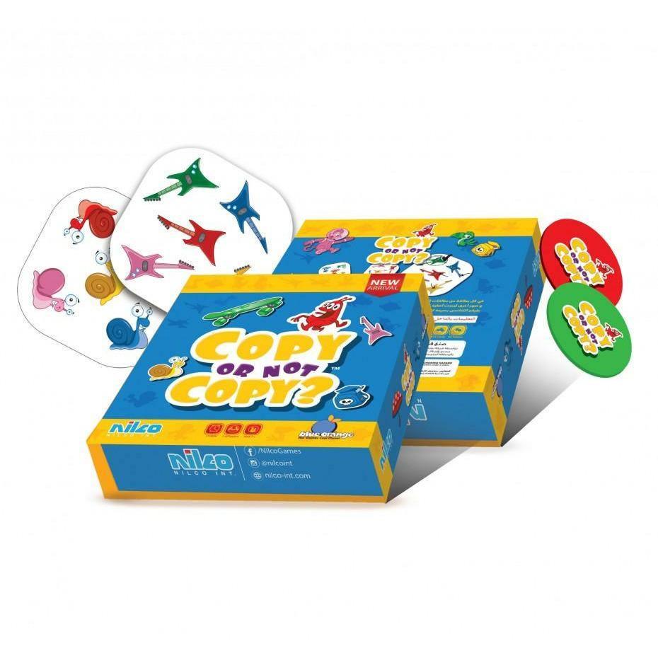 Nilco Copy Or Not Copy - BumbleToys - 6+ Years, Card & Board Games, Nilco, Puzzle & Board & Card Games, Unisex