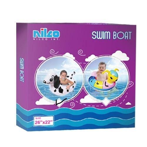 Nilco Dog Shaped Inflatable Swim Ring - 26 x 22 cm - BumbleToys - 2-4 Years, 5-7 Years, Nilco, Sand Toys Pools & Inflatables, Unisex