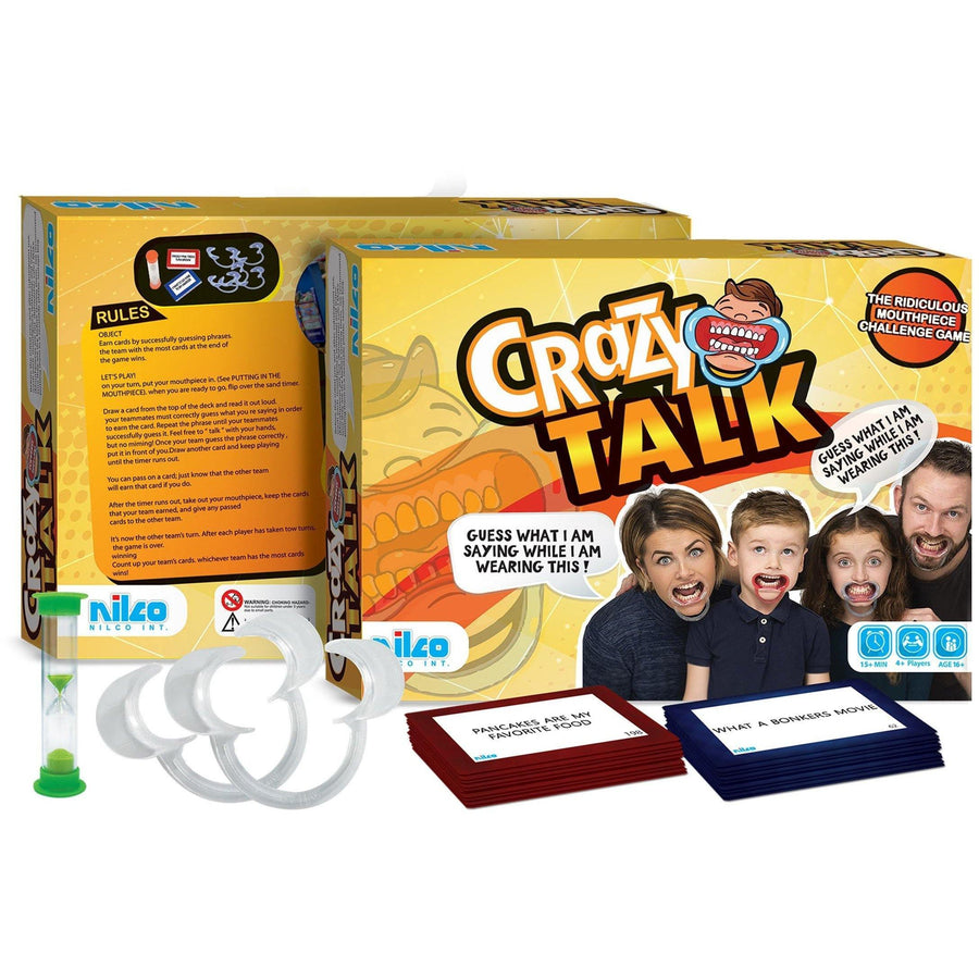 Nilco English 98259 Edition Crazy Talk Card Game