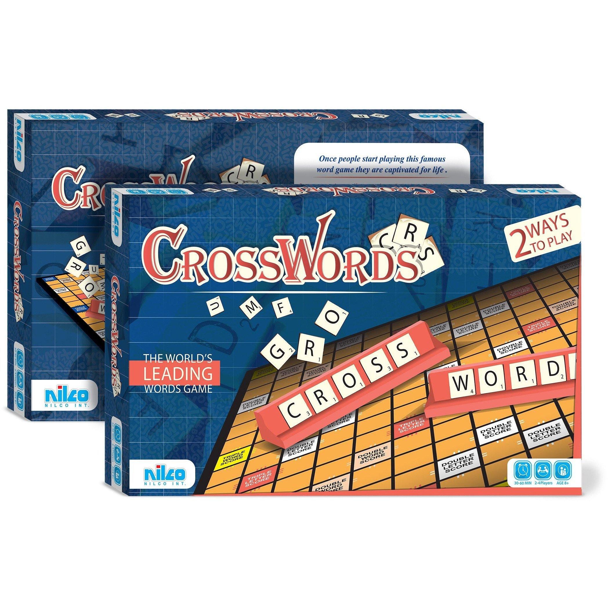 Nilco English Crosswords Board Game - BumbleToys - 8-13 Years, Card & Board Games, Nilco, Puzzle & Board & Card Games, Unisex